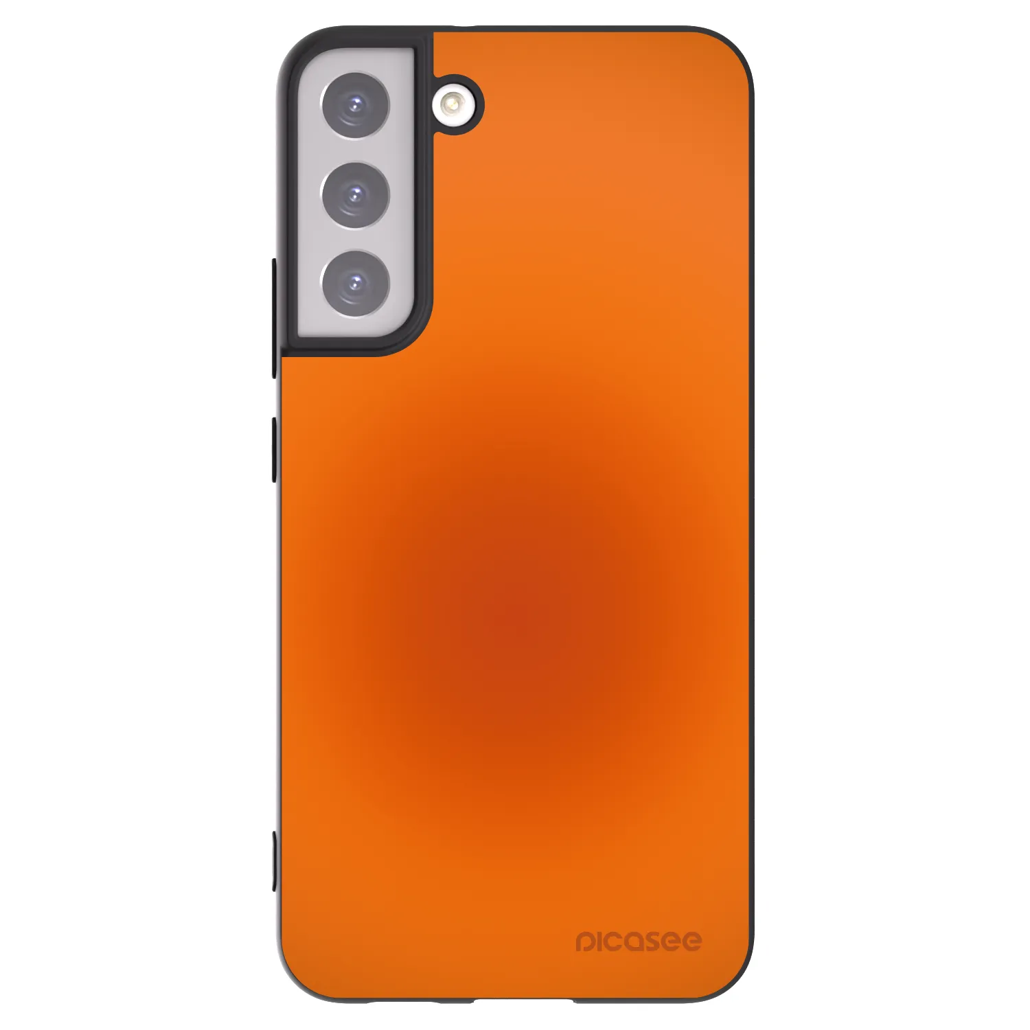 Picasee Μαύρη θήκη σιλικόνης για Samsung Galaxy S22+ 5G - Heat Core