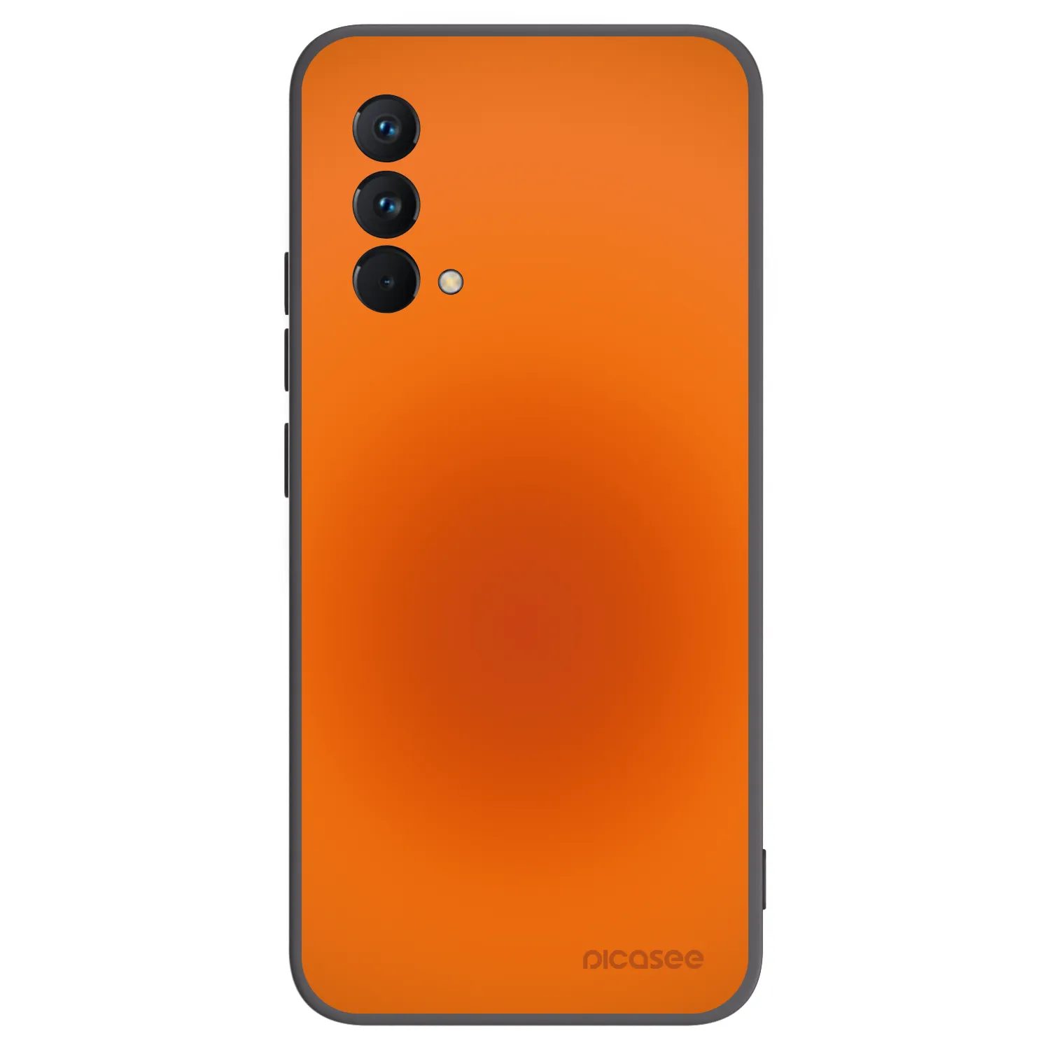 Picasee Μαύρη θήκη σιλικόνης για Realme GT Master Edition 5G - Heat Core
