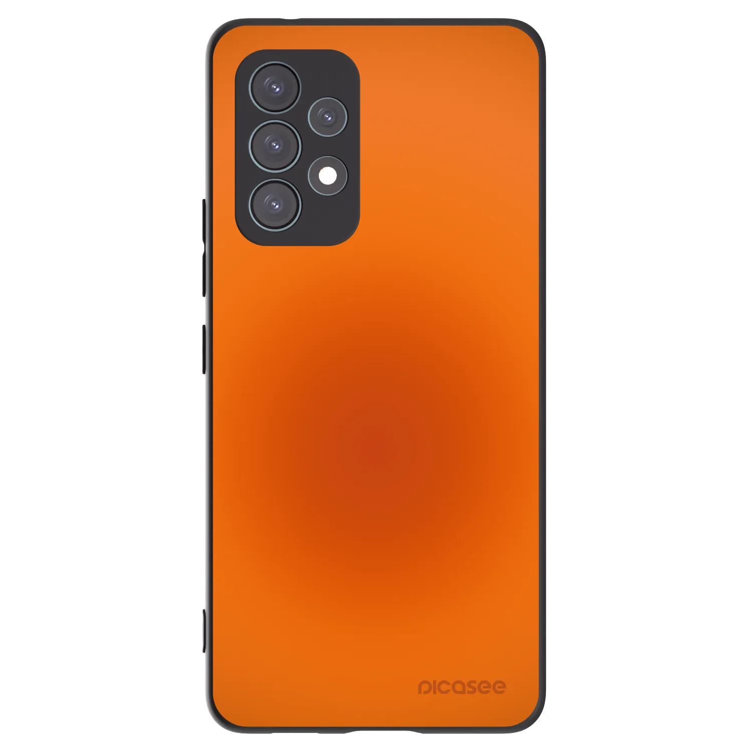 Picasee Μαύρη θήκη σιλικόνης για Samsung Galaxy A53 5G A536 - Heat Core