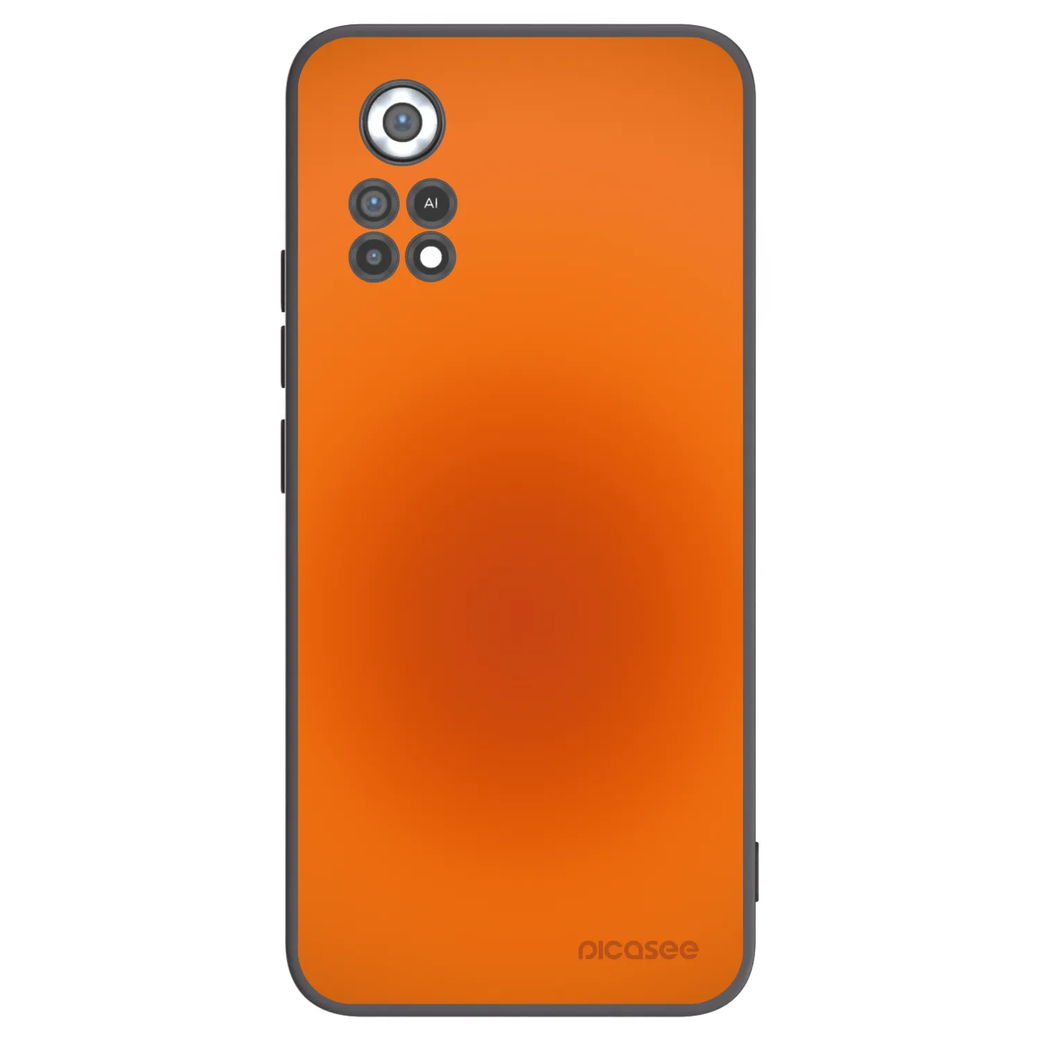Picasee Μαύρη θήκη σιλικόνης για Xiaomi Poco X4 Pro 5G - Heat Core