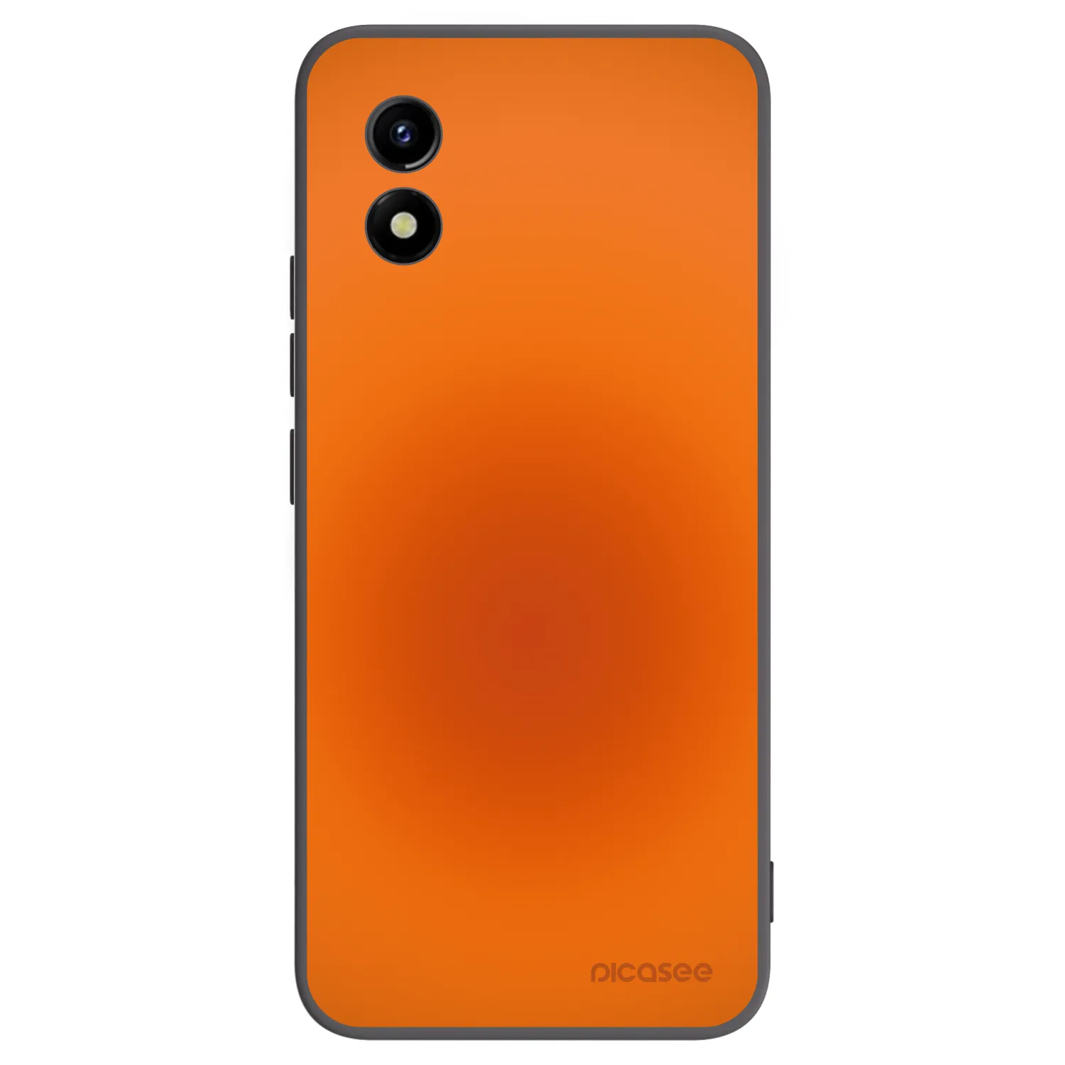 Picasee Μαύρη θήκη σιλικόνης για Vivo Y01 - Heat Core
