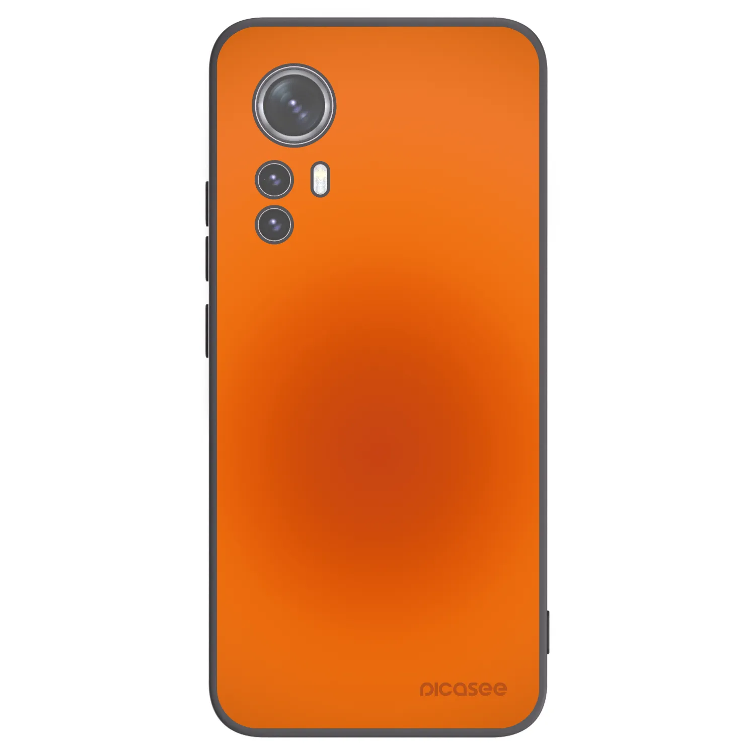 Picasee Μαύρη θήκη σιλικόνης για Xiaomi 12X - Heat Core