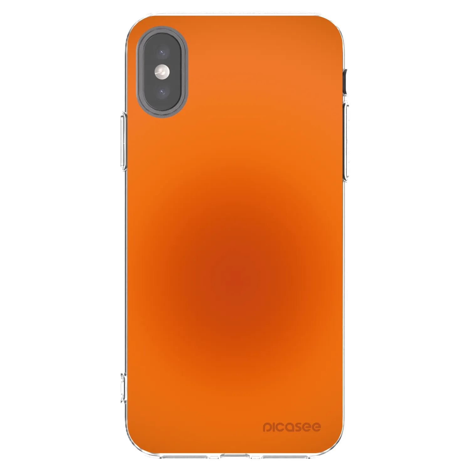 Picasee διαφανής θήκη σιλικόνης Apple iPhone X/XS - Heat Core