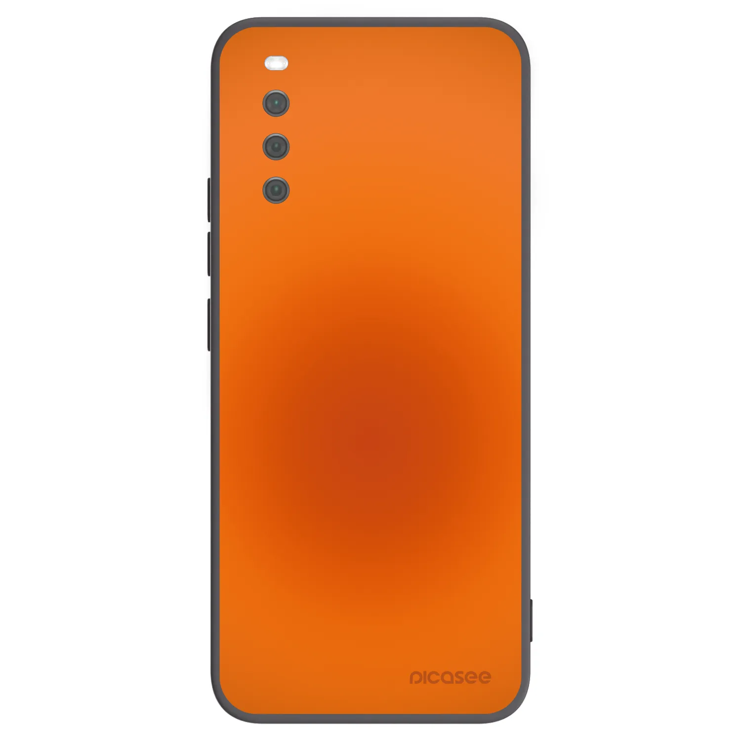 Picasee Μαύρη θήκη σιλικόνης για Sony Xperia 10 III - Heat Core