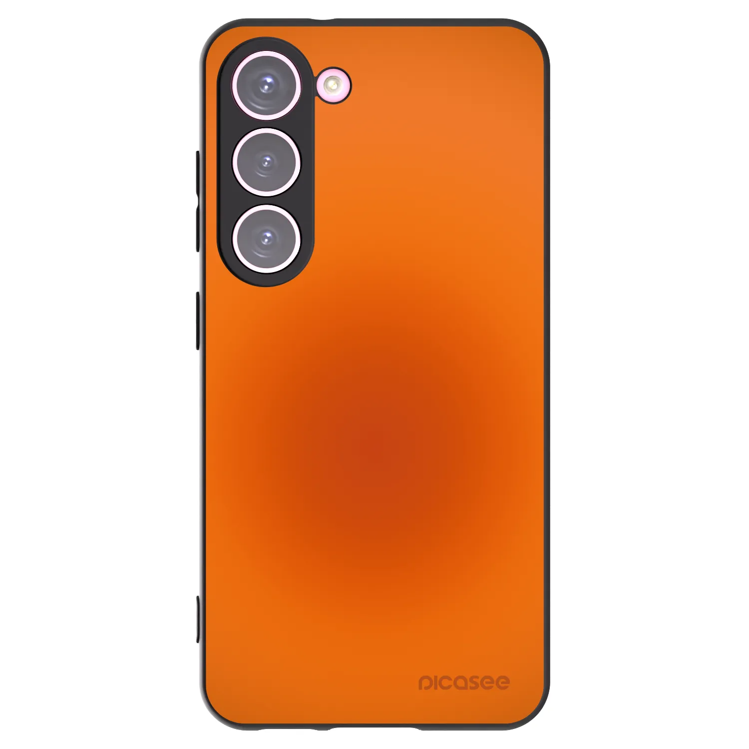 Picasee Μαύρη θήκη σιλικόνης για Samsung Galaxy S23 5G - Heat Core