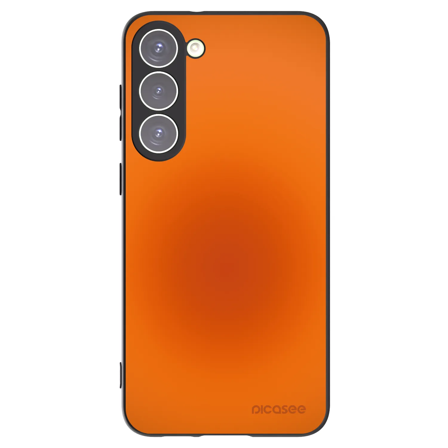 Picasee Μαύρη θήκη σιλικόνης για Samsung Galaxy S23+ 5G - Heat Core