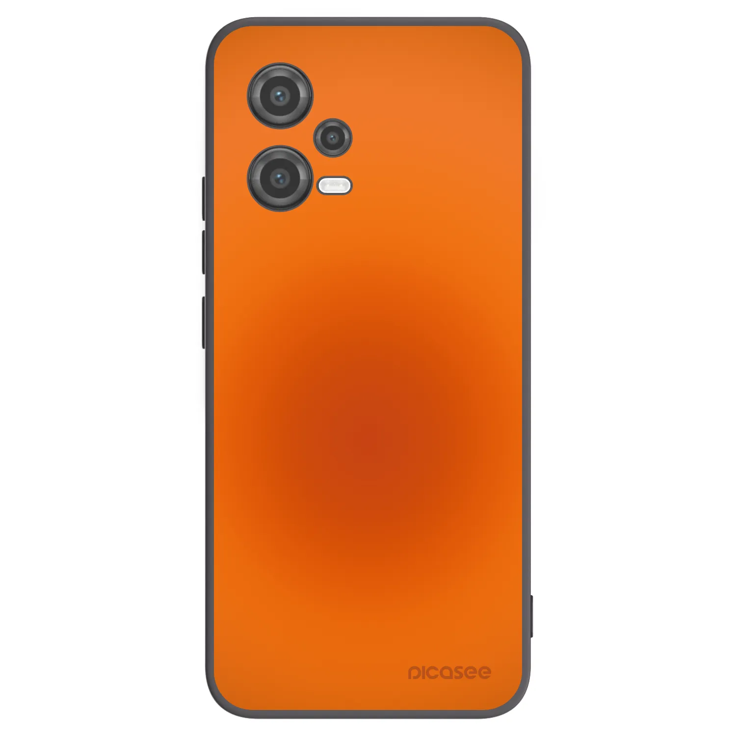 Picasee Μαύρη θήκη σιλικόνης για Xiaomi Poco X5 - Heat Core