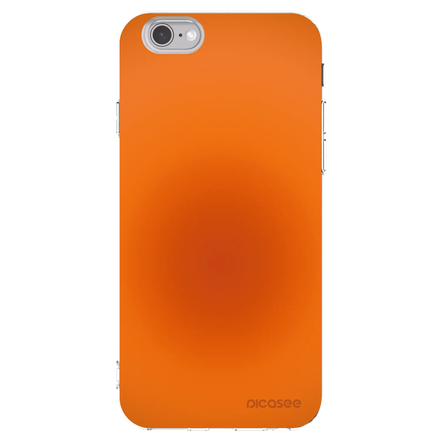 Picasee διαφανής θήκη σιλικόνης Apple iPhone 6/6S - Heat Core