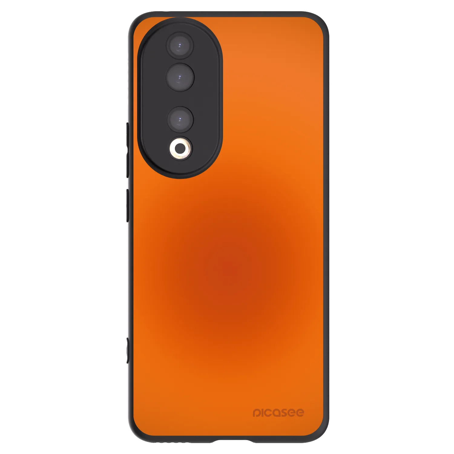 Picasee Μαύρη θήκη σιλικόνης για Honor 90 5G - Heat Core