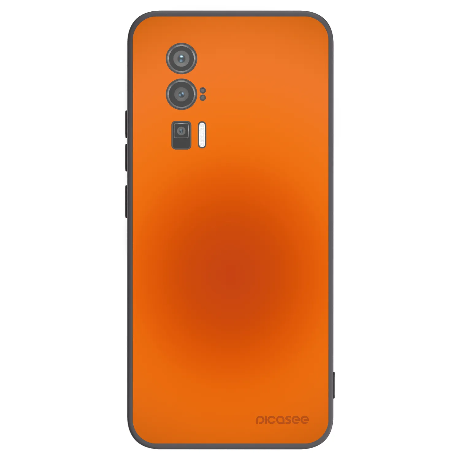 Picasee Μαύρη θήκη σιλικόνης για Xiaomi Poco F5 Pro 5G - Heat Core