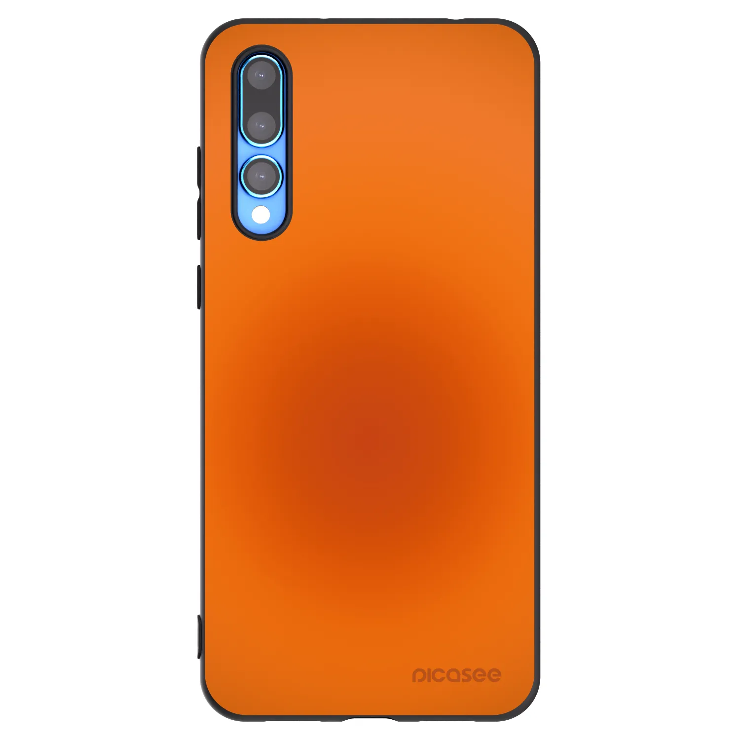 Picasee Μαύρη θήκη σιλικόνης για Huawei P20 Pro - Heat Core