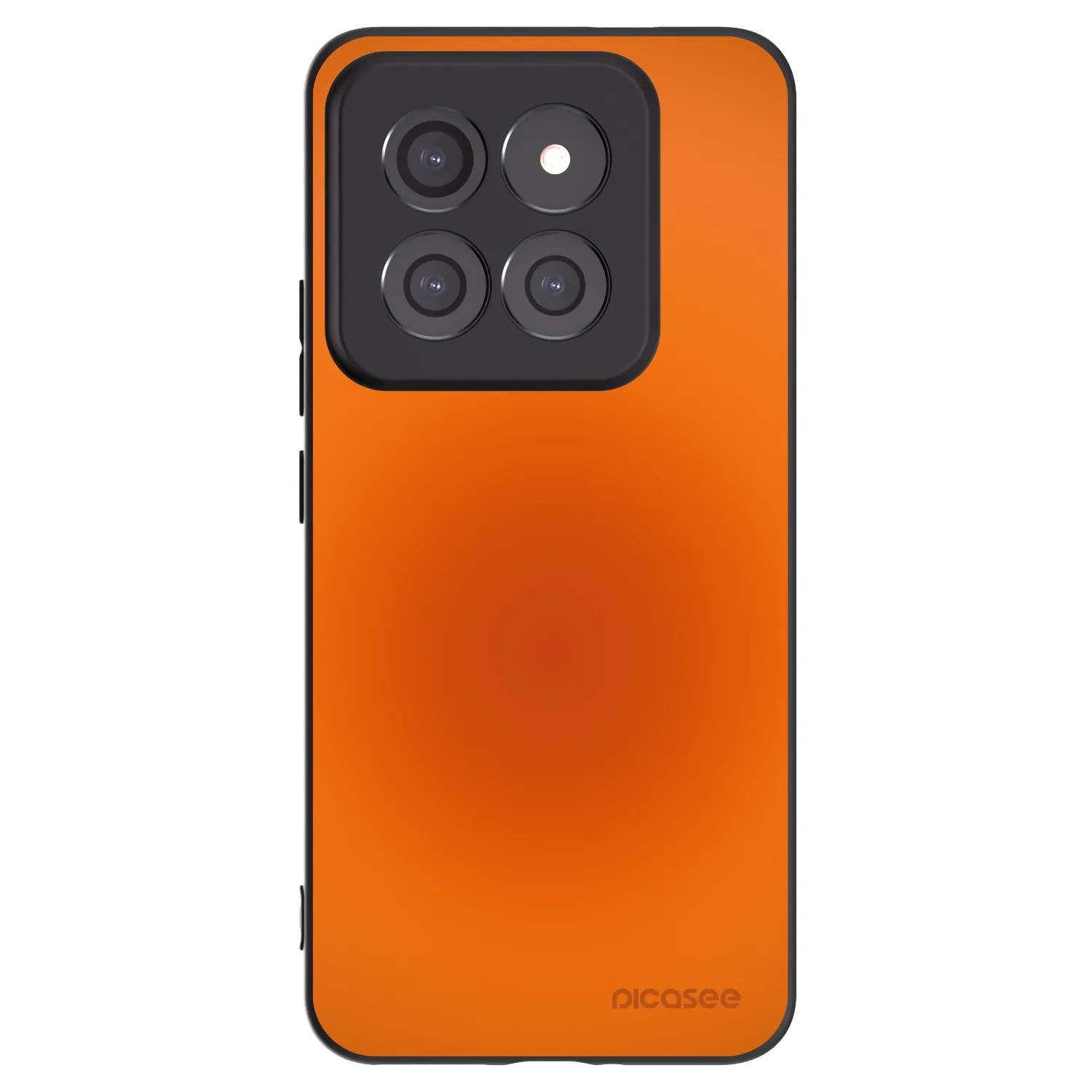 Picasee Μαύρη θήκη σιλικόνης για Xiaomi 14 Pro - Heat Core