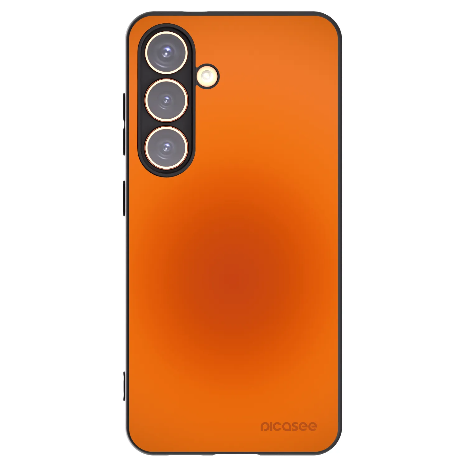 Picasee Μαύρη θήκη σιλικόνης για Samsung Galaxy S24 S921B 5G - Heat Core
