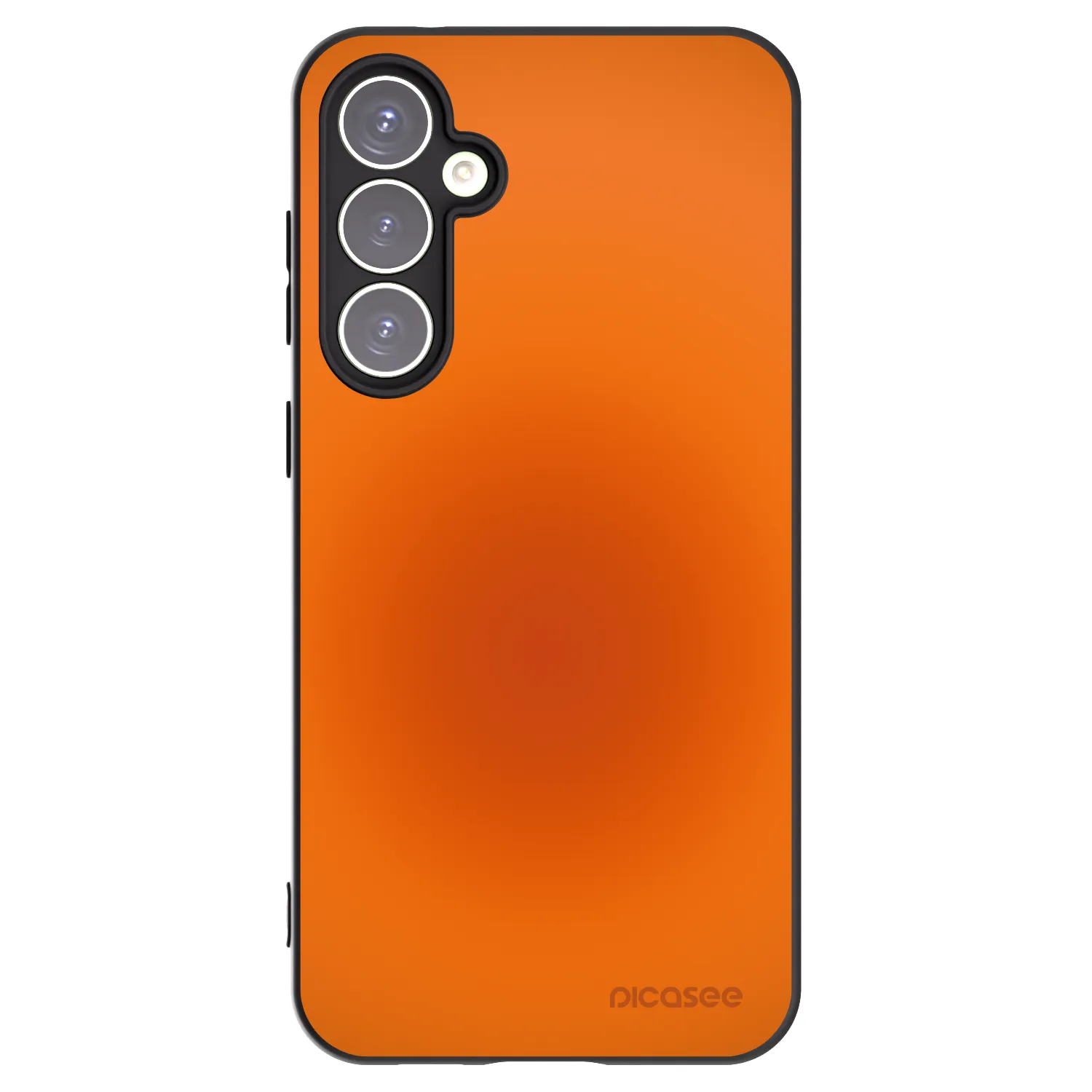 Picasee Μαύρη θήκη σιλικόνης για Samsung Galaxy S23 FE S711B - Heat Core