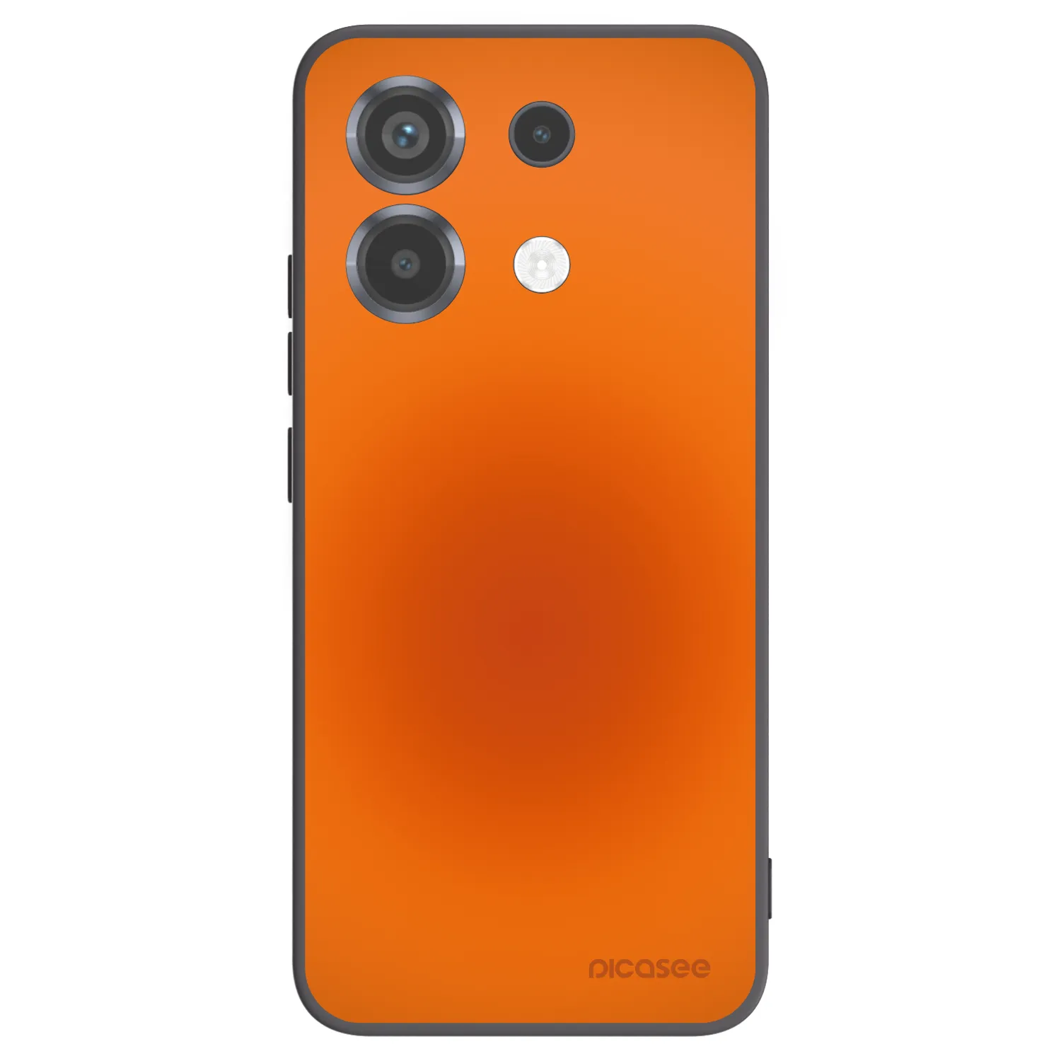 Picasee Μαύρη θήκη σιλικόνης για Xiaomi Poco X6 - Heat Core