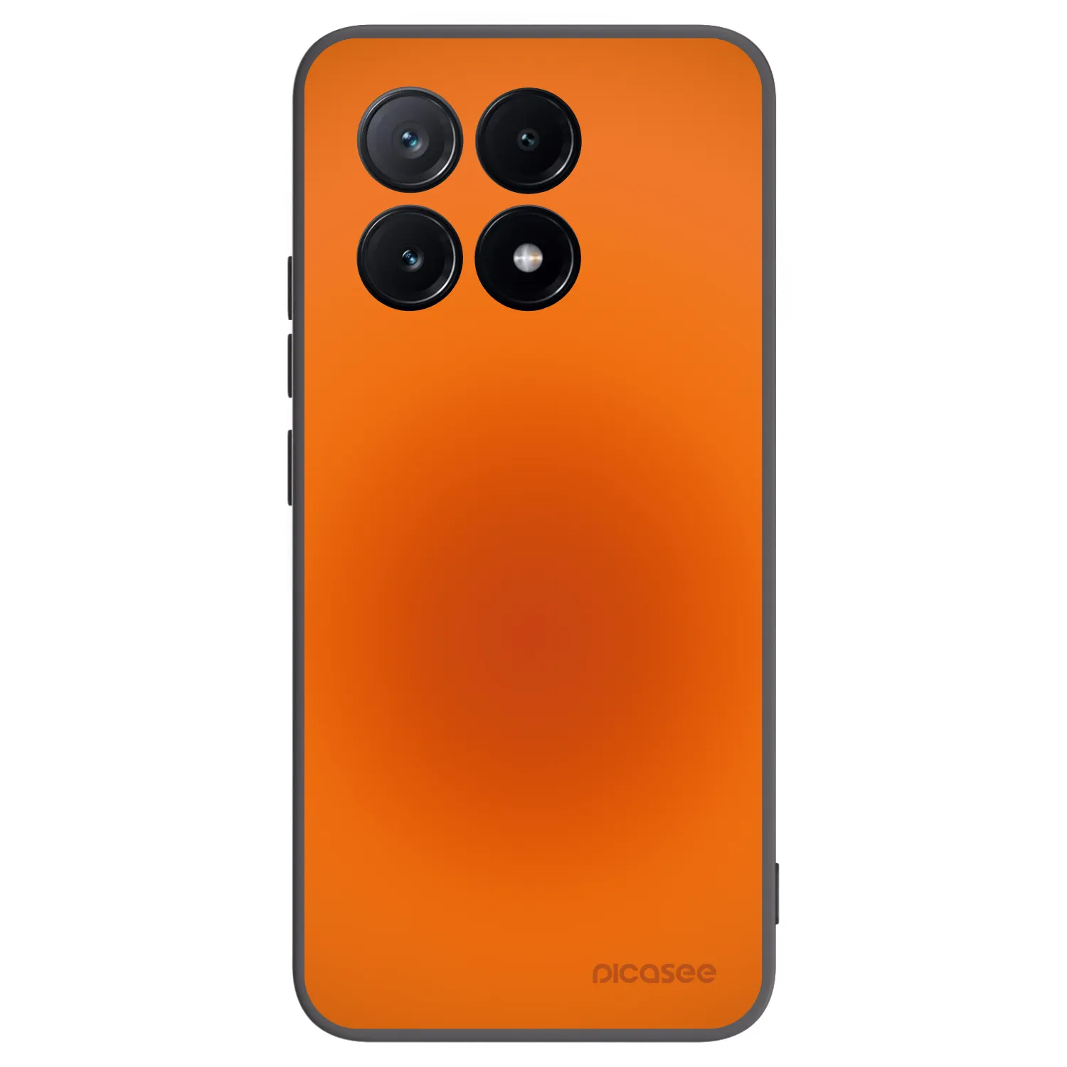 Picasee Μαύρη θήκη σιλικόνης για Xiaomi Poco X6 Pro - Heat Core