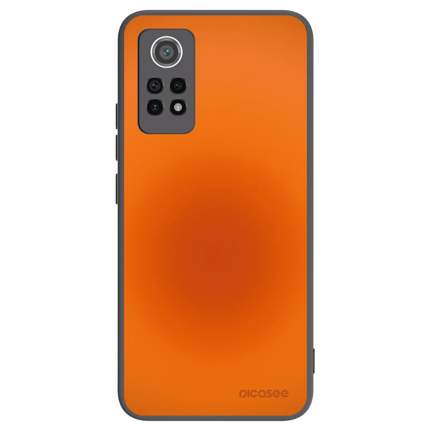 Picasee Μαύρη θήκη σιλικόνης για Xiaomi Redmi Note 12 Pro 4G - Heat Core