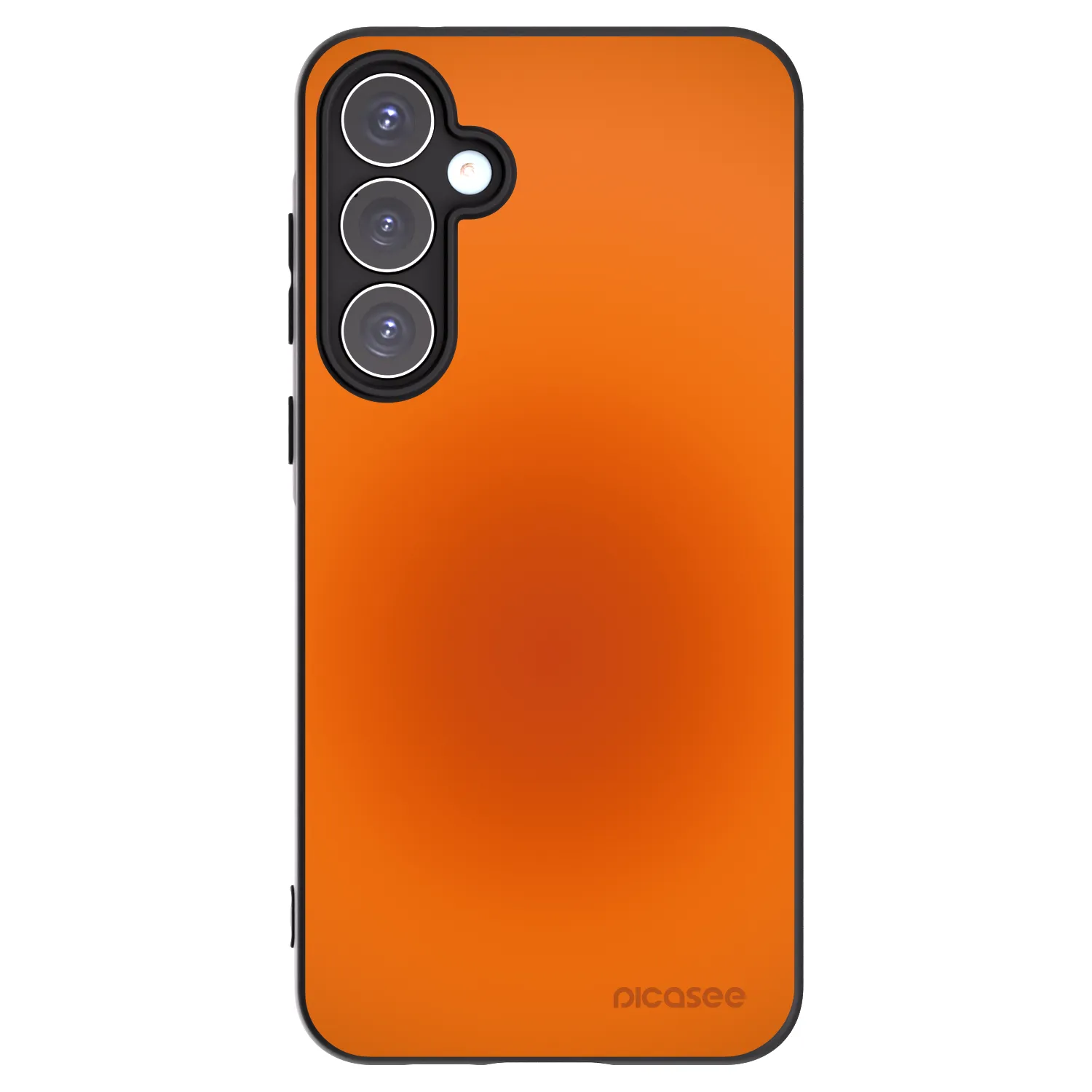Picasee Μαύρη θήκη σιλικόνης για Samsung Galaxy A55 5G A556B - Heat Core