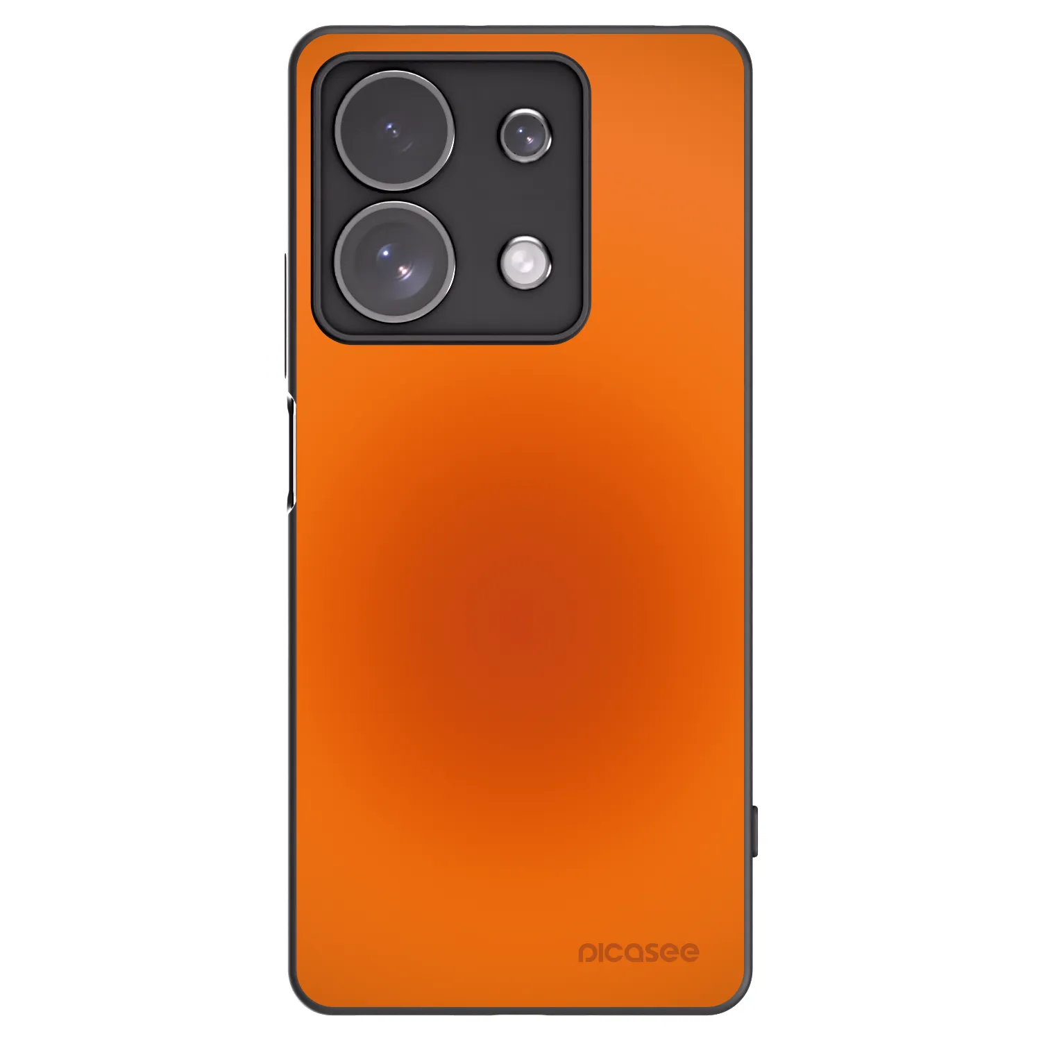 Picasee Μαύρη θήκη σιλικόνης για Xiaomi Redmi Note 13 Pro 4G - Heat Core