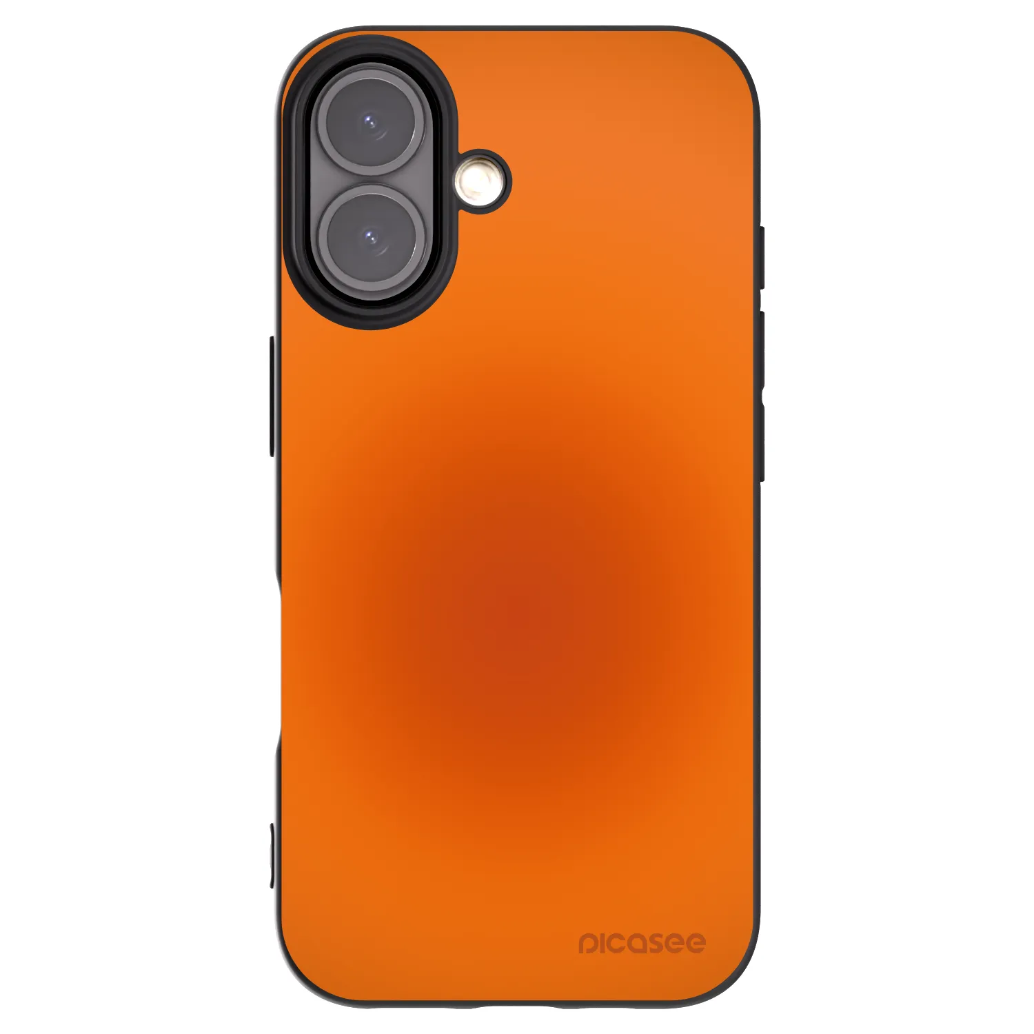 Picasee Μαύρη θήκη σιλικόνης για Apple iPhone 16 - Heat Core