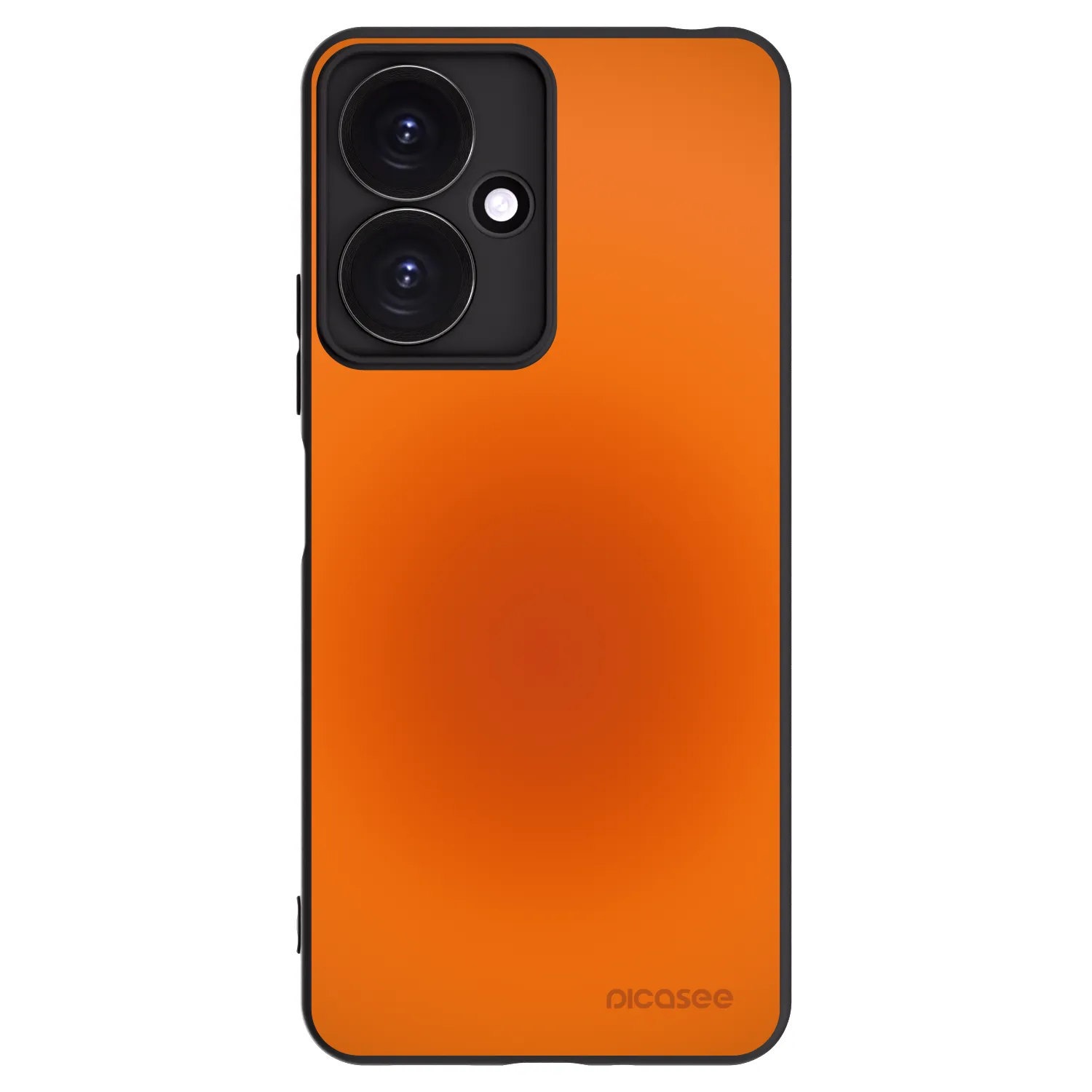 Picasee Μαύρη θήκη σιλικόνης για Xiaomi Redmi 13C 5G - Heat Core