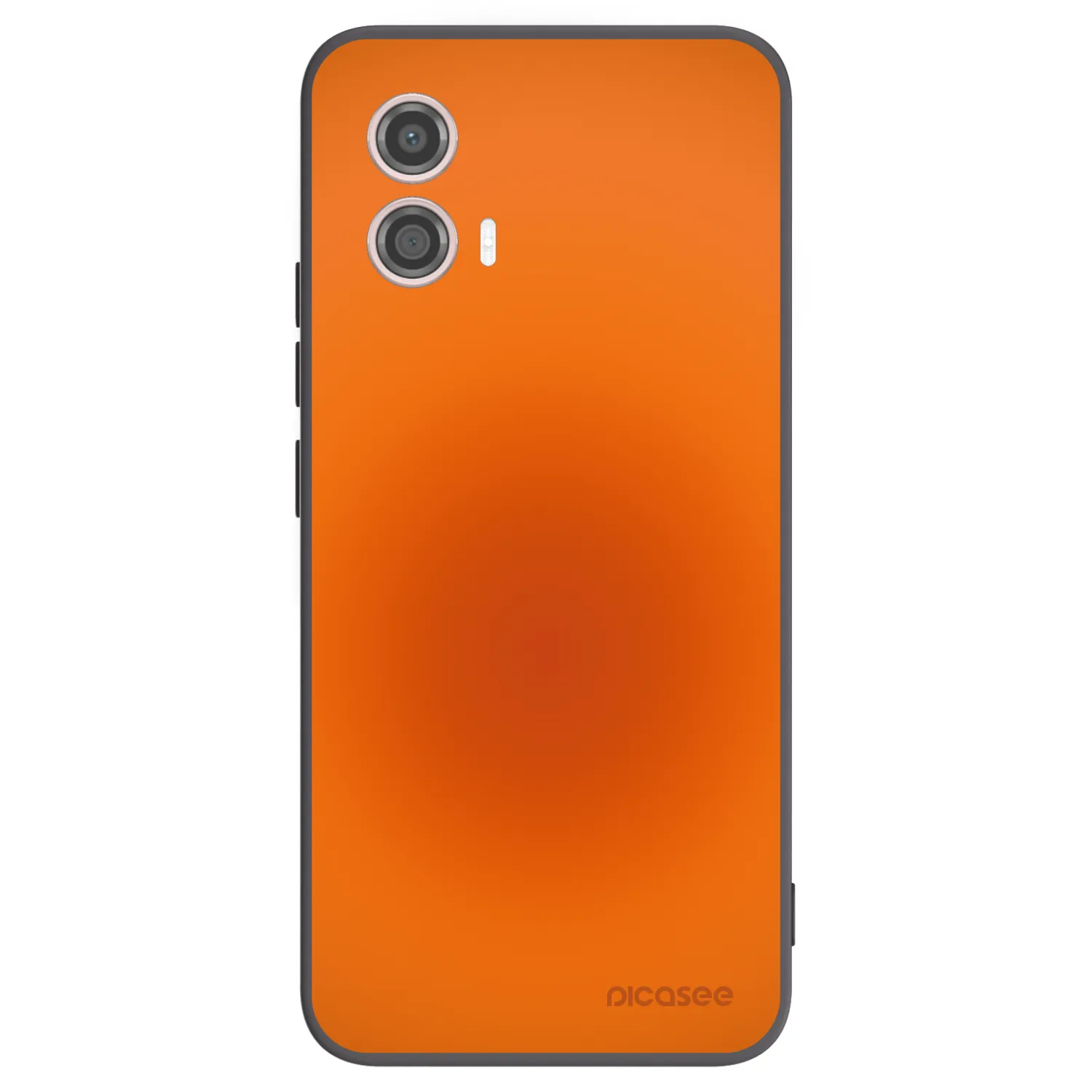 Picasee Μαύρη θήκη σιλικόνης για Motorola Moto G53 5G - Heat Core