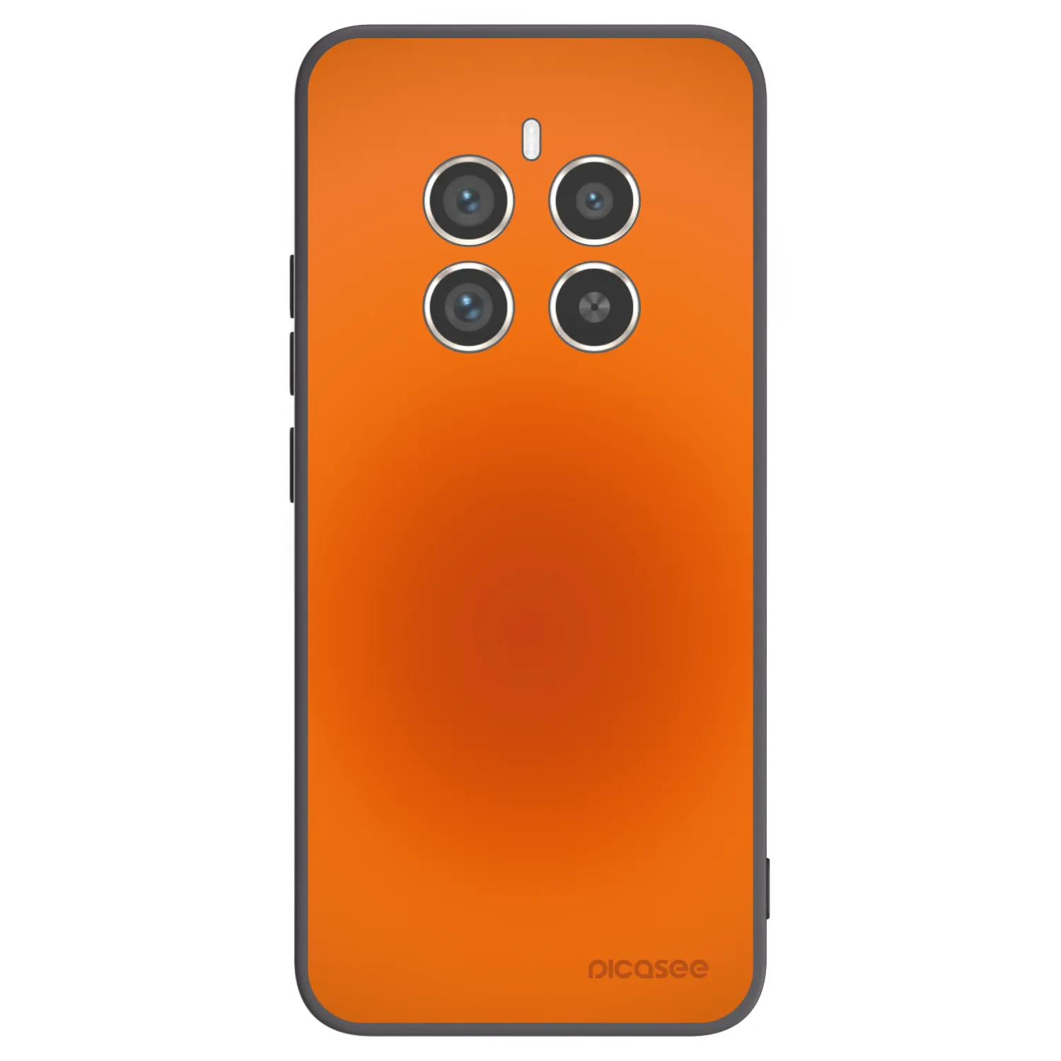 Picasee Μαύρη θήκη σιλικόνης για Realme 12 Pro 5G - Heat Core