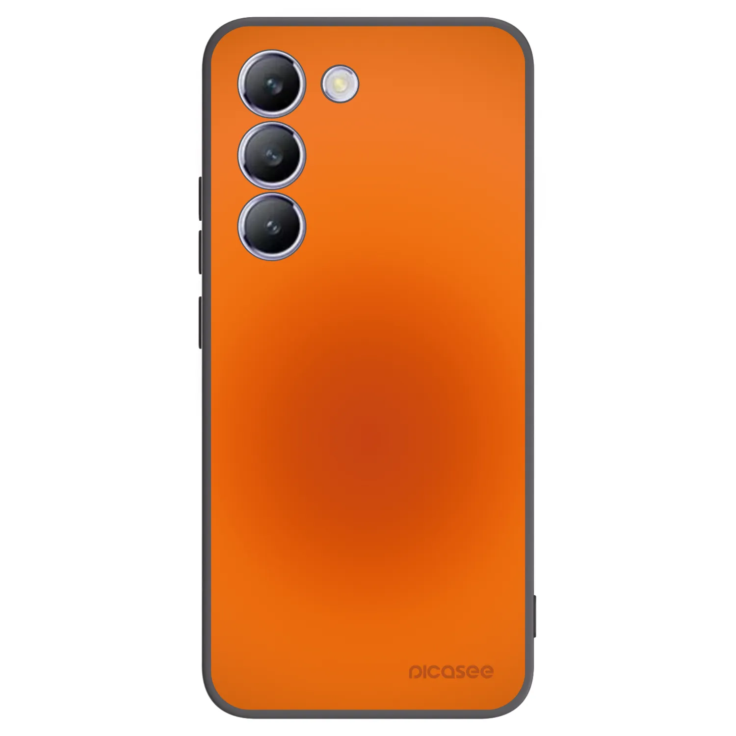Picasee Μαύρη θήκη σιλικόνης για Vivo V40 SE 5G - Heat Core