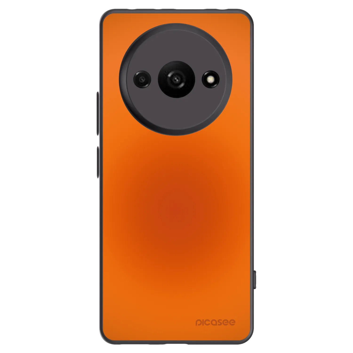 Picasee Μαύρη θήκη σιλικόνης για Xiaomi Redmi A3 - Heat Core