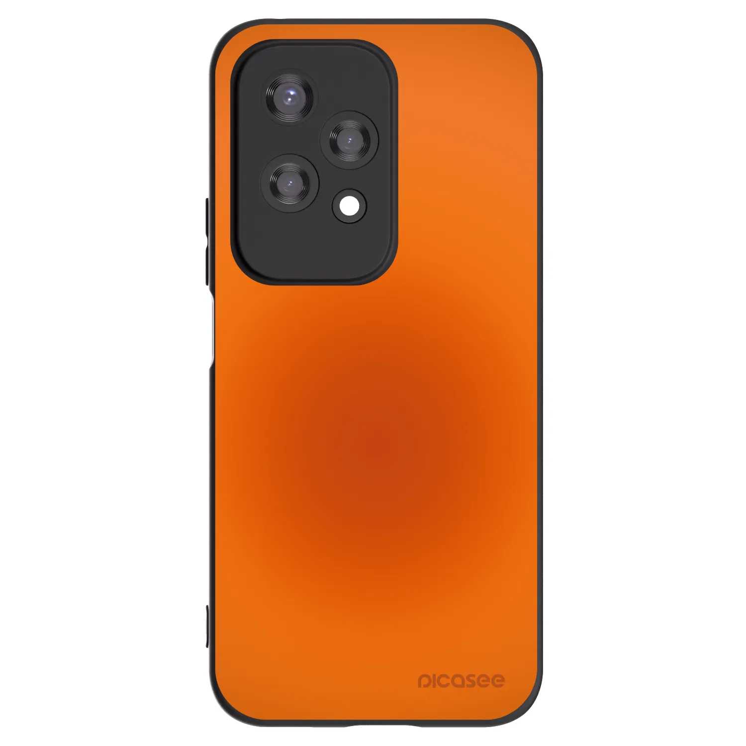 Picasee Μαύρη θήκη σιλικόνης για Honor 200 Lite - Heat Core