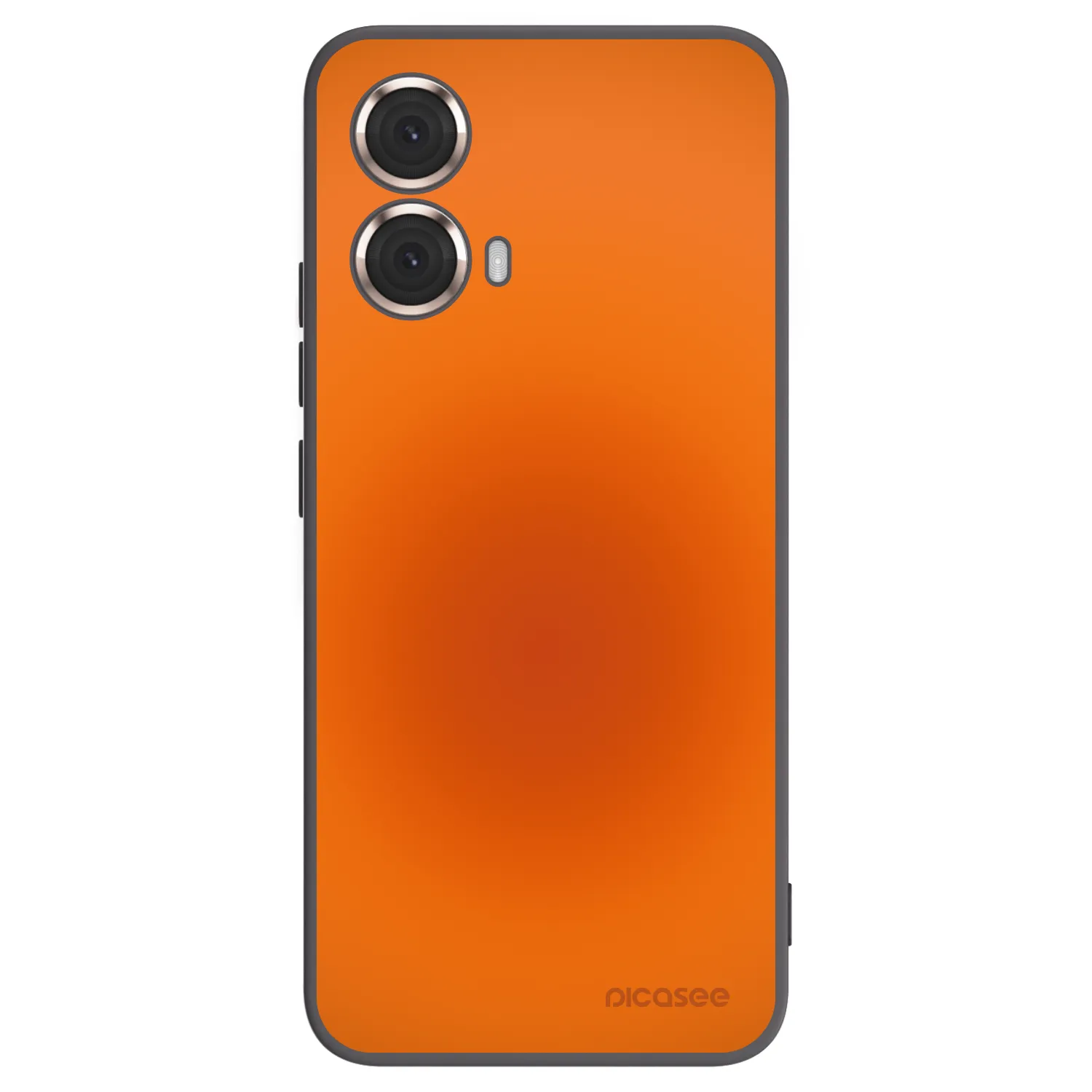 Picasee Μαύρη θήκη σιλικόνης για Motorola Moto G85 - Heat Core