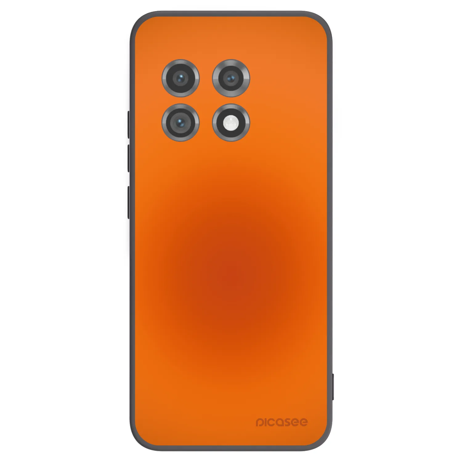 Picasee Μαύρη θήκη σιλικόνης για OnePlus 11 5G - Heat Core