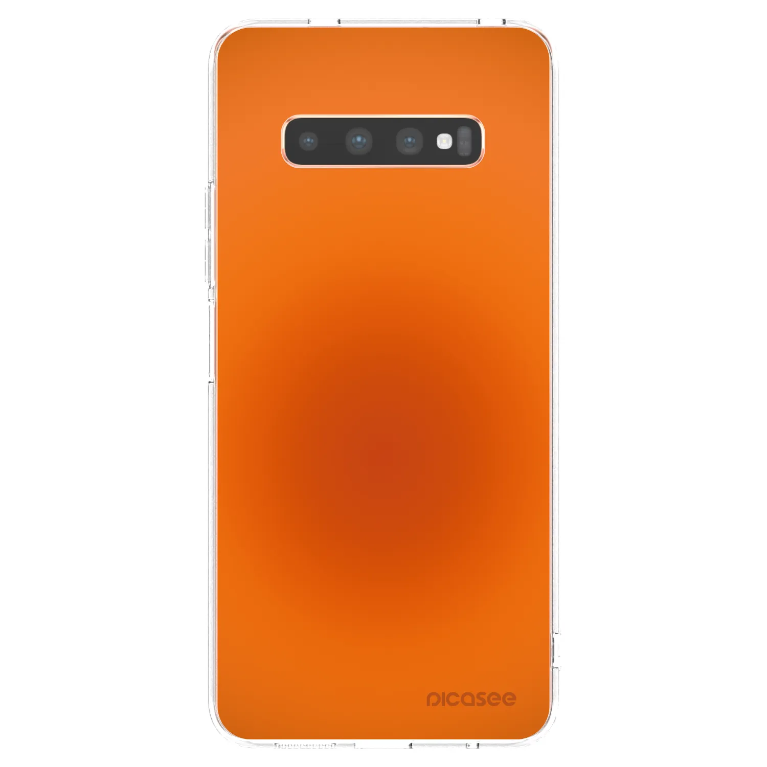 Picasee διαφανής θήκη σιλικόνης Samsung Galaxy S10 Plus G975 - Heat Core