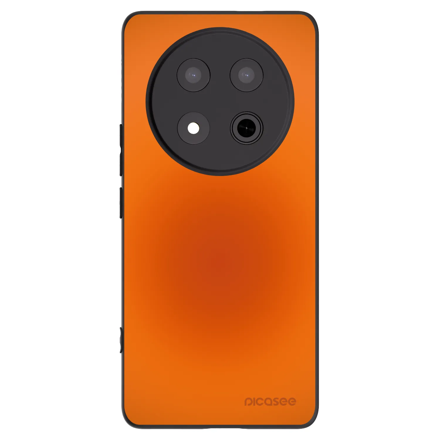 Picasee Μαύρη θήκη σιλικόνης για Honor Magic7 Lite 5G - Heat Core