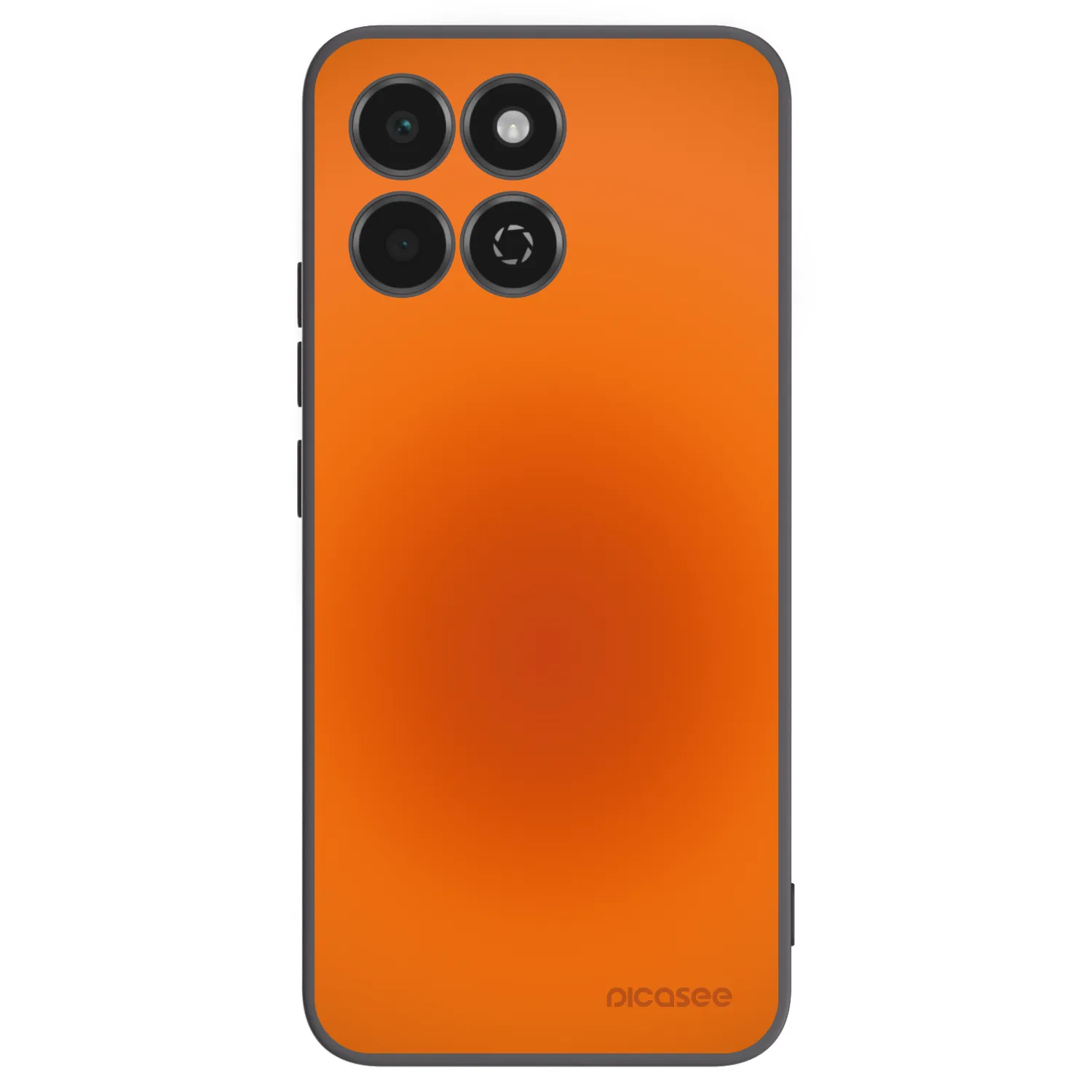 Picasee Μαύρη θήκη σιλικόνης για Honor 200 Smart 5G - Heat Core