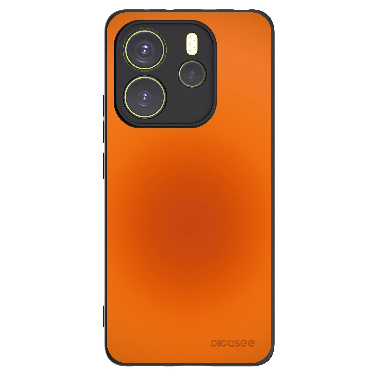 Picasee Μαύρη θήκη σιλικόνης για Xiaomi Redmi Note 14 4G - Heat Core