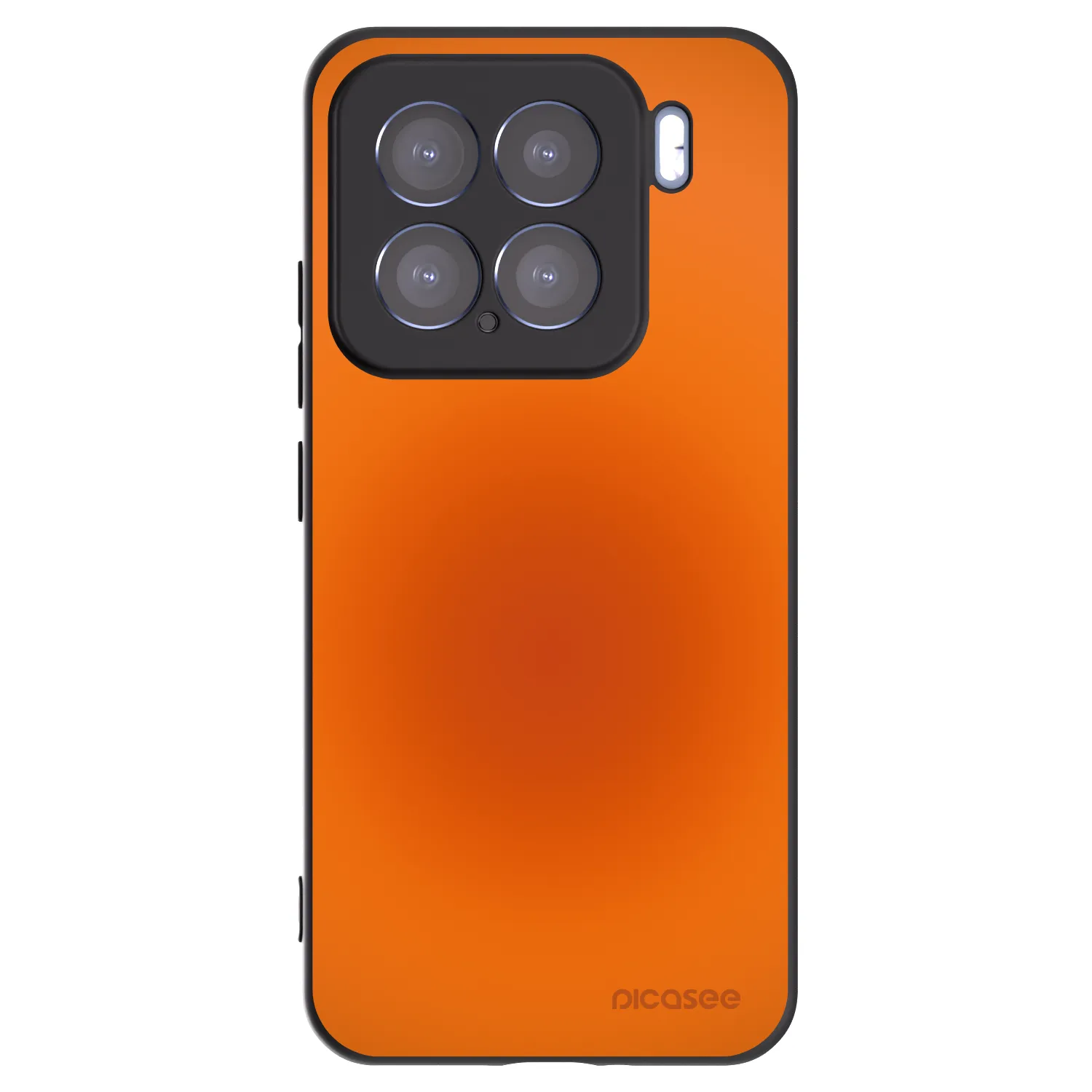 Picasee Μαύρη θήκη σιλικόνης για Xiaomi 15 - Heat Core