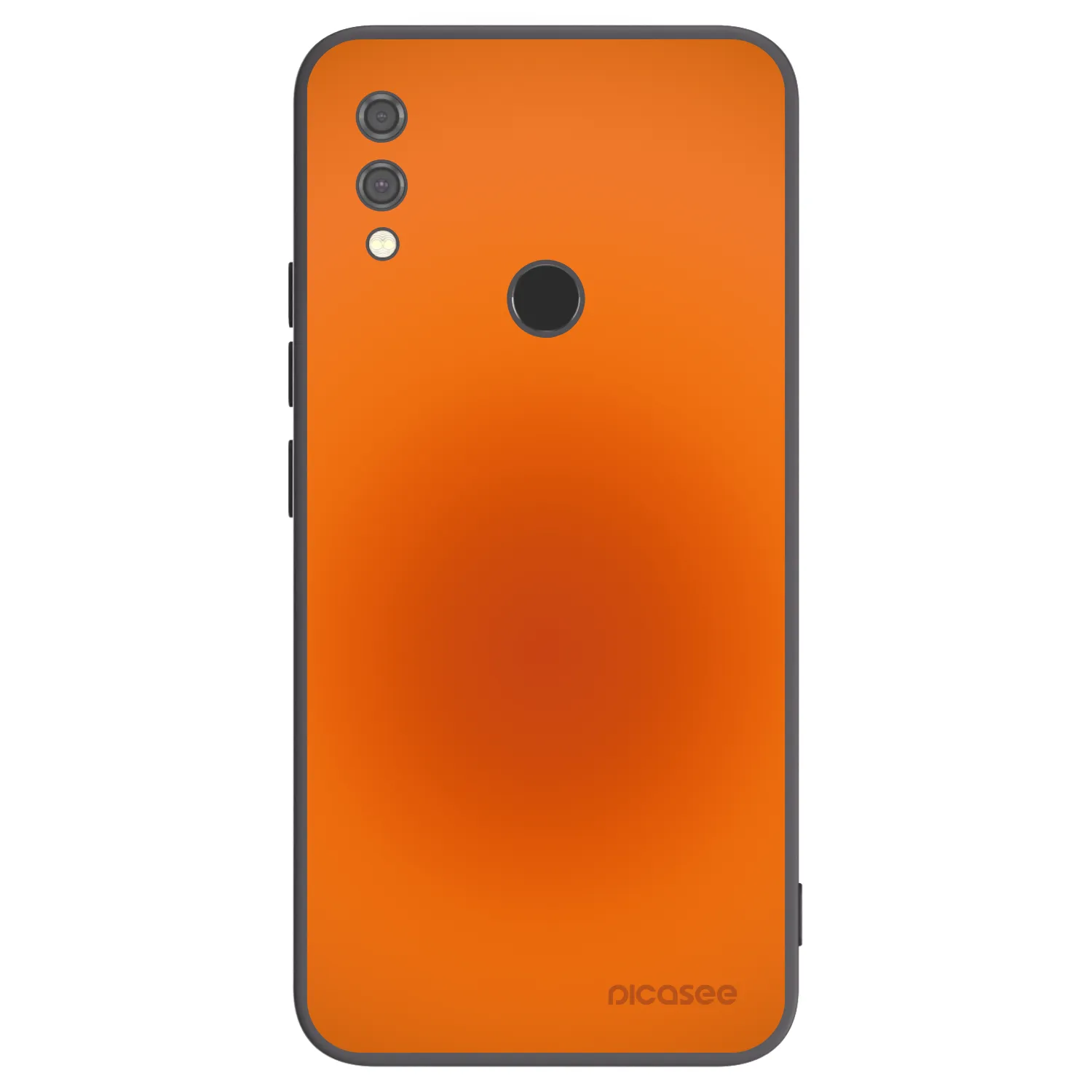 Picasee Μαύρη θήκη σιλικόνης για Xiaomi Redmi Note 7 - Heat Core