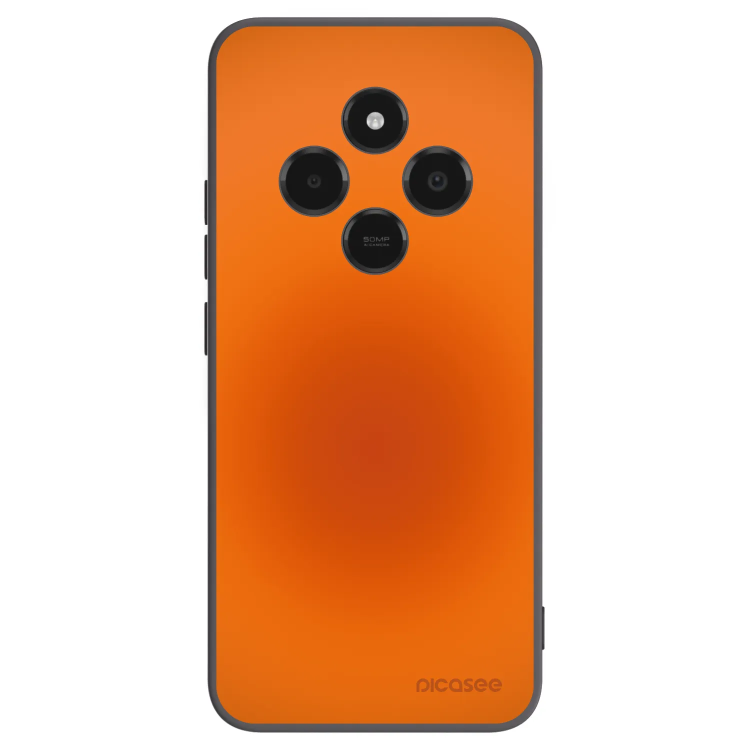 Picasee Μαύρη θήκη σιλικόνης για Xiaomi Poco C75 - Heat Core