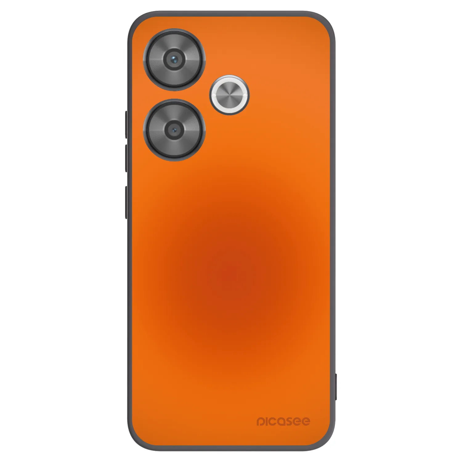 Picasee Μαύρη θήκη σιλικόνης για Xiaomi Poco F6 - Heat Core