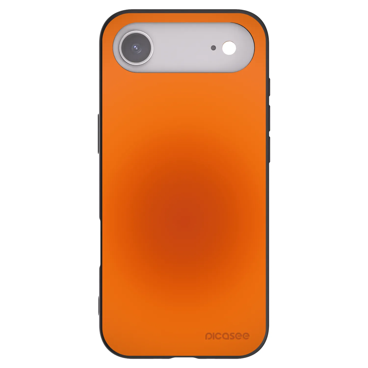 Picasee Μαύρη θήκη σιλικόνης για Apple iPhone Air - Heat Core