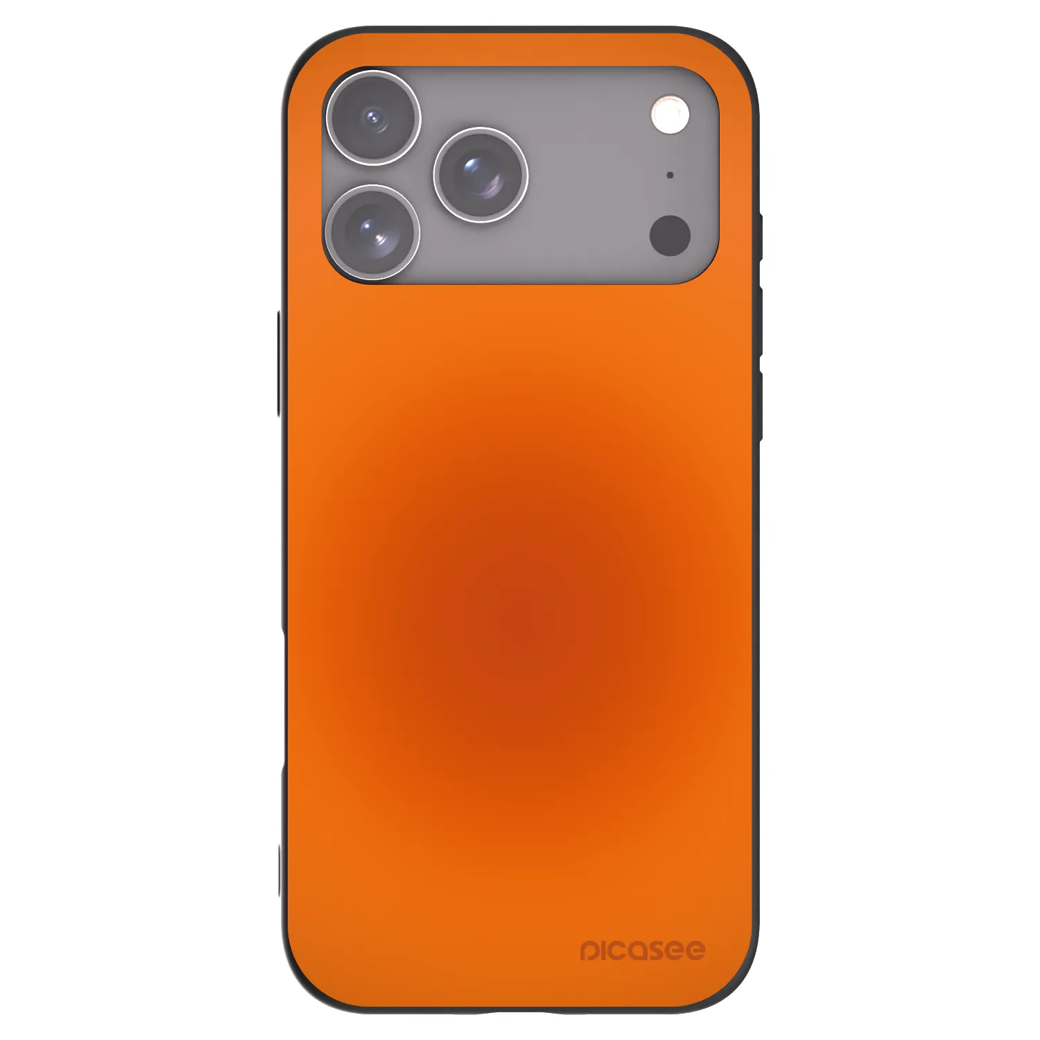 Picasee Μαύρη θήκη σιλικόνης για Apple iPhone 17 Pro Max - Heat Core