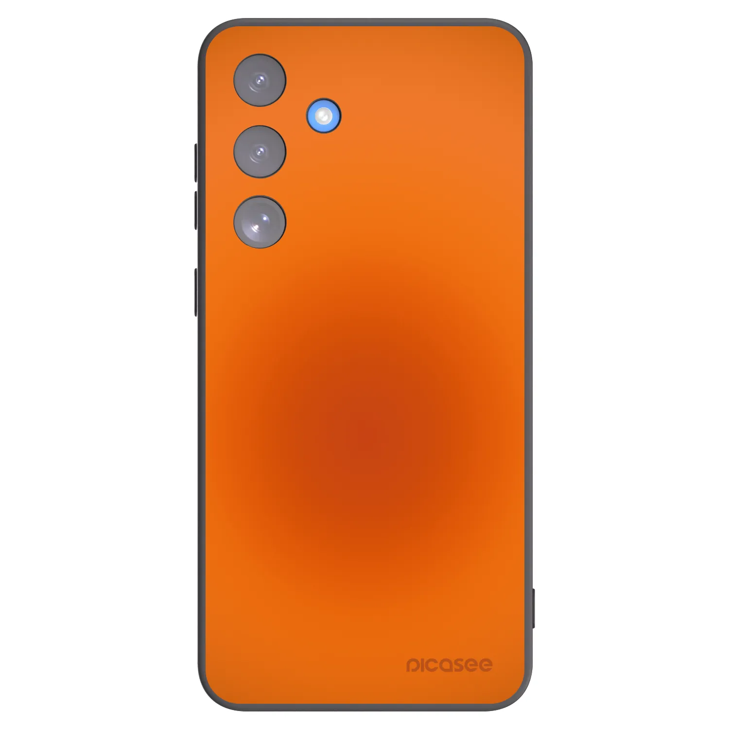 Picasee Μαύρη θήκη σιλικόνης για Samsung Galaxy S25 FE 5G - Heat Core