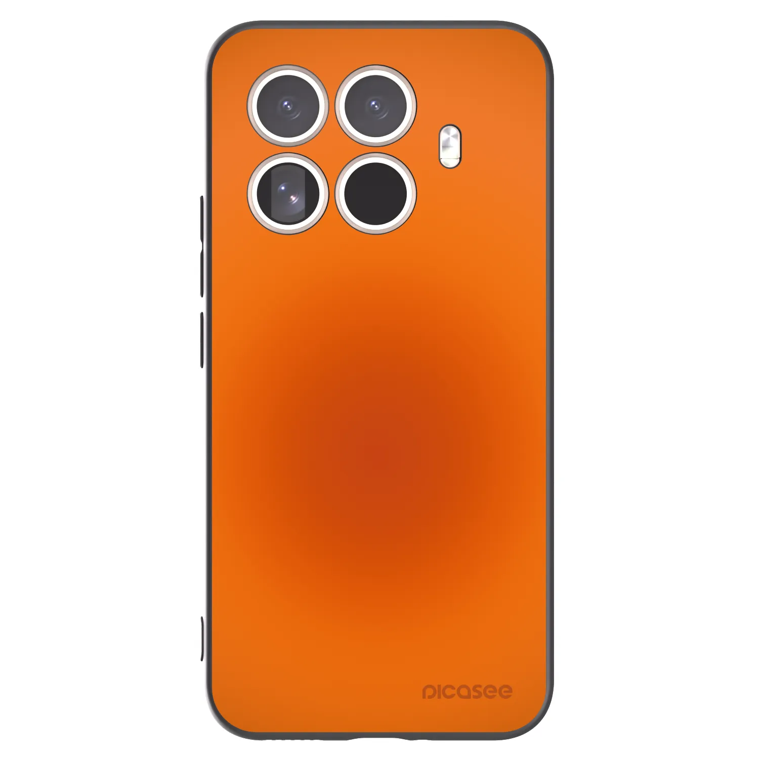 Picasee Μαύρη θήκη σιλικόνης για Xiaomi 15T Pro - Heat Core