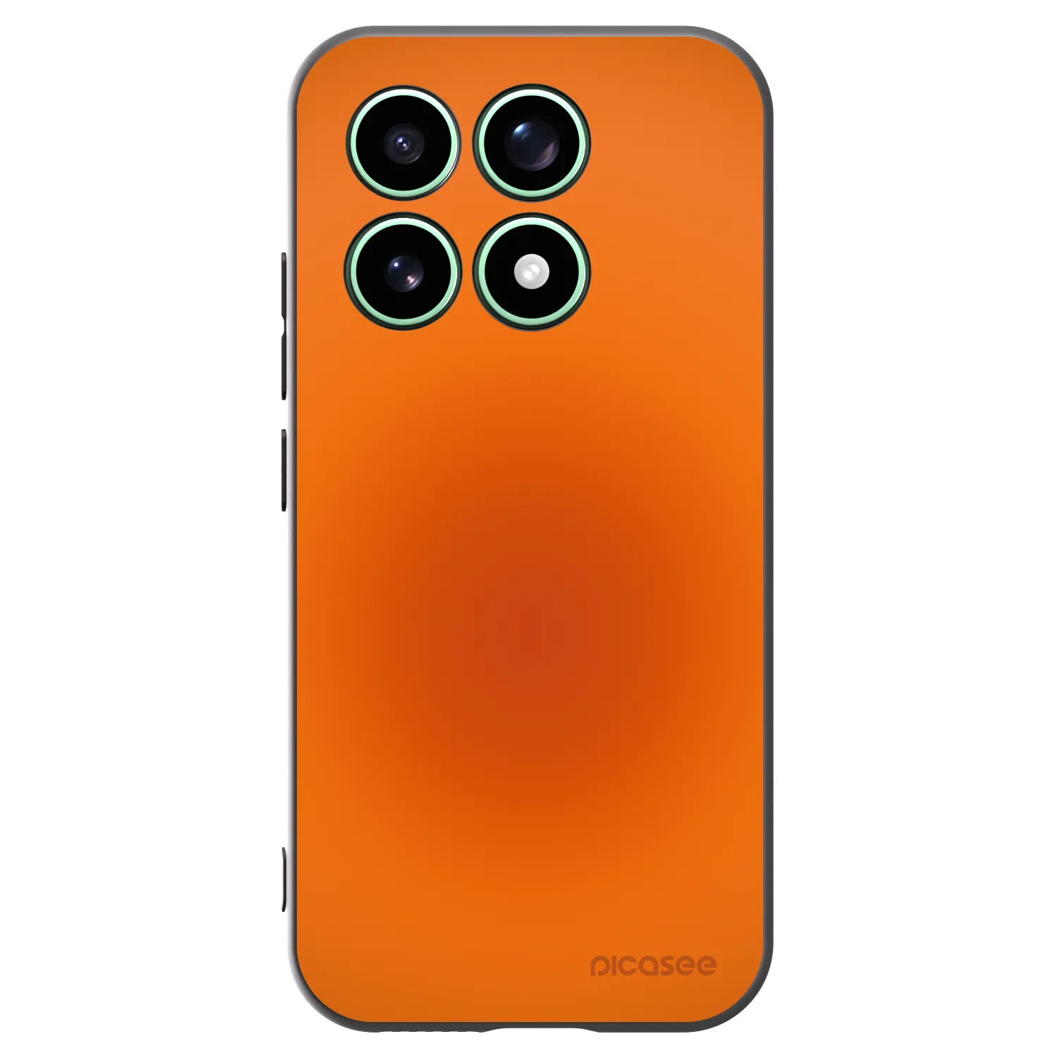 Picasee Μαύρη θήκη σιλικόνης για Xiaomi 17 - Heat Core
