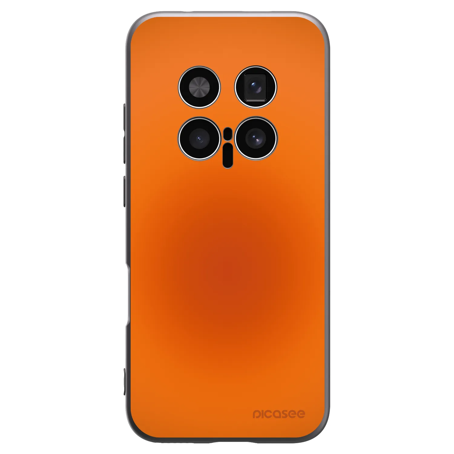 Picasee Μαύρη θήκη σιλικόνης για Honor Magic8 Pro 5G - Heat Core