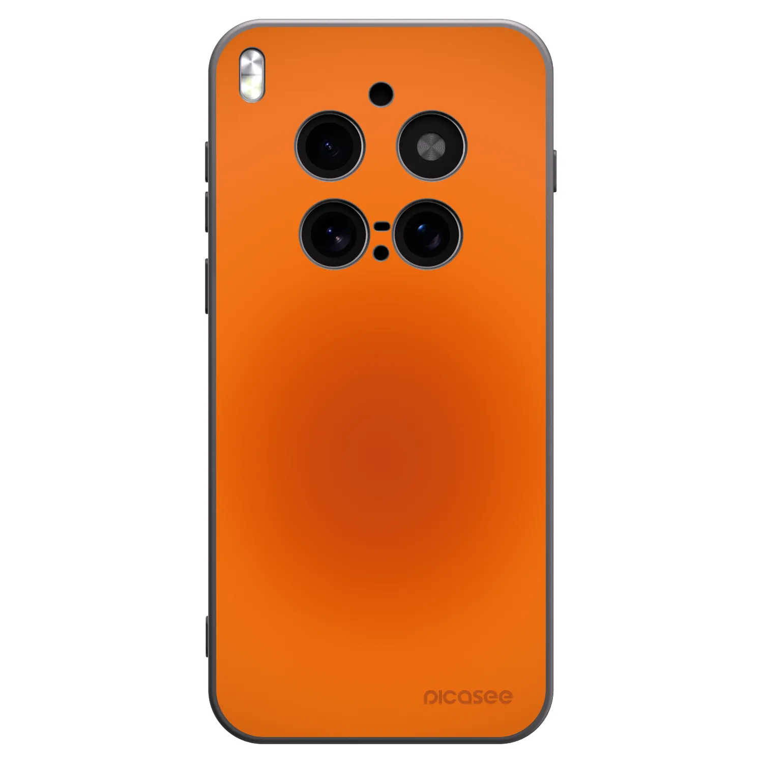 Picasee Μαύρη θήκη σιλικόνης για Vivo X300 Pro - Heat Core