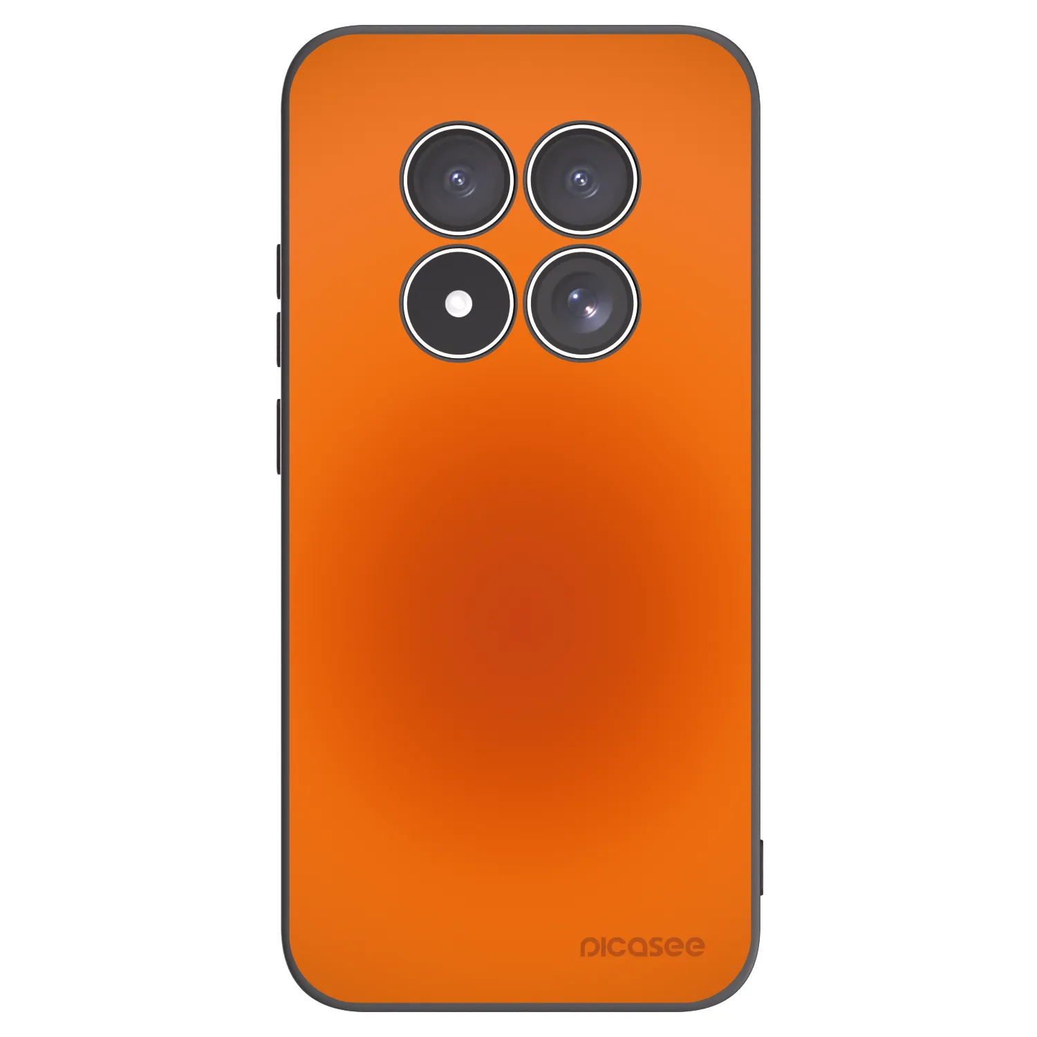 Picasee Μαύρη θήκη σιλικόνης για Xiaomi Redmi Note 15 Pro 5G - Heat Core