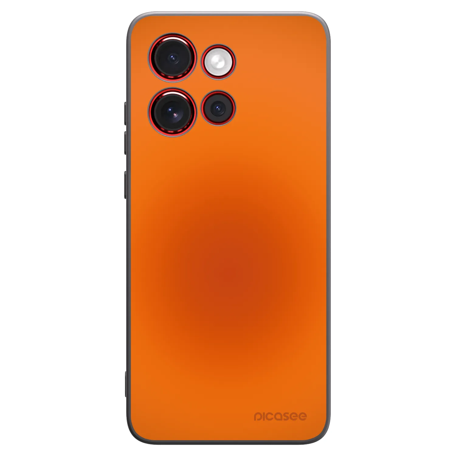 Picasee Μαύρη θήκη σιλικόνης για Motorola Edge 60 Neo 5G - Heat Core