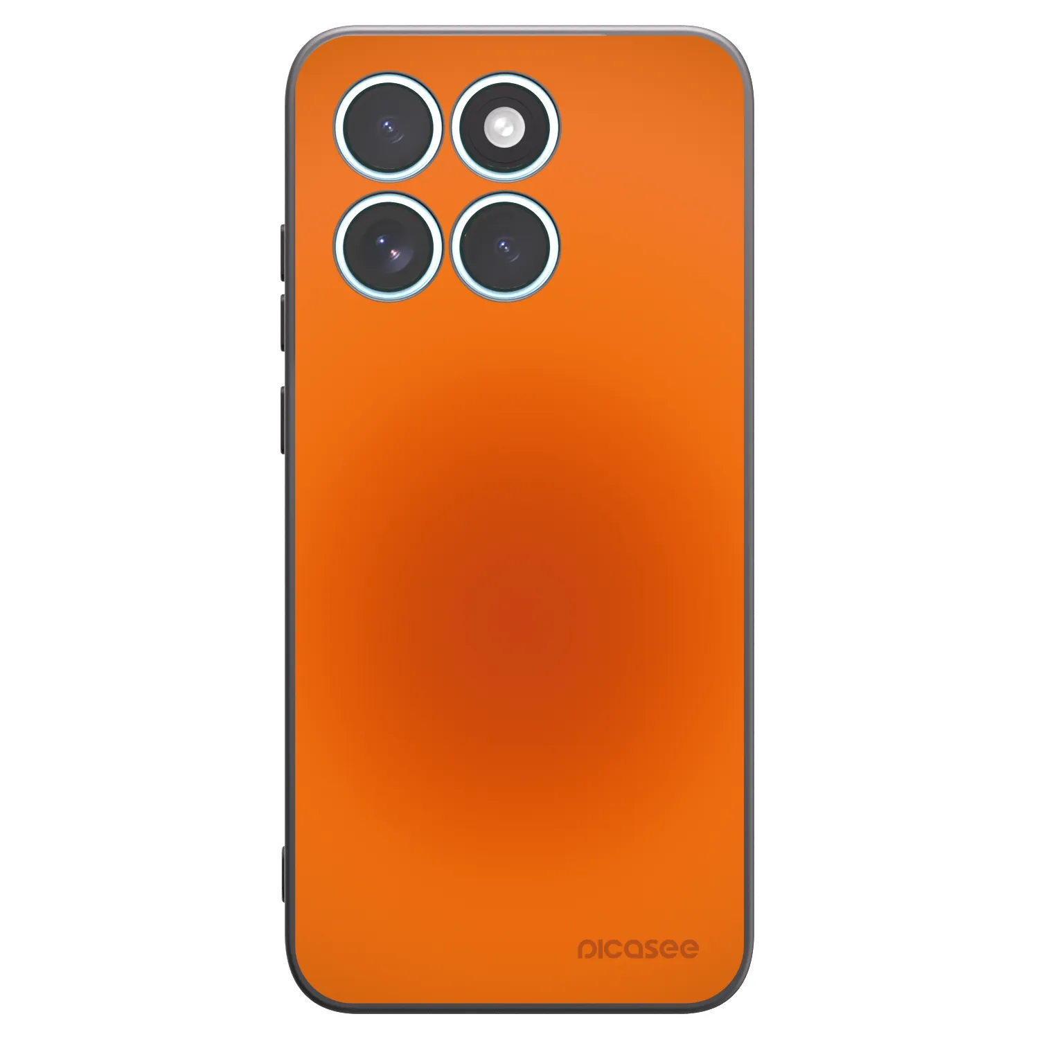 Picasee Μαύρη θήκη σιλικόνης για Motorola Edge 70 Fusion - Heat Core